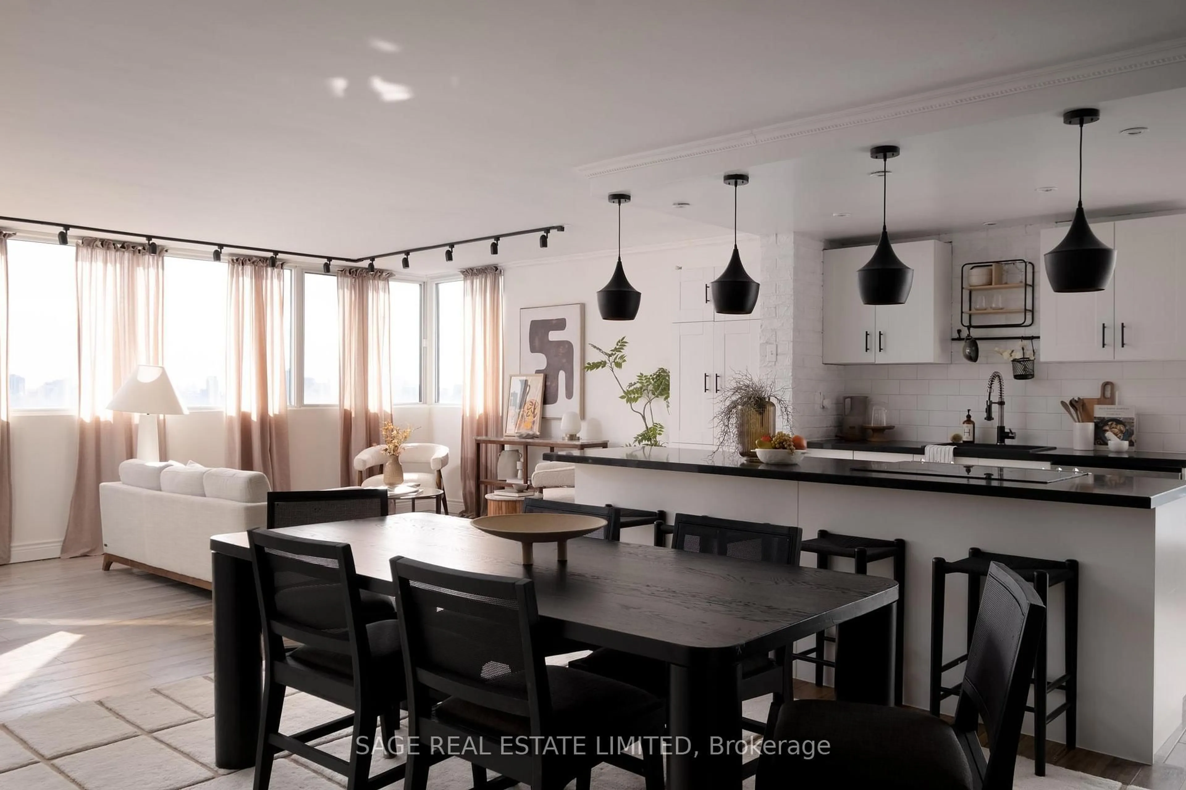 Open concept kitchen, unknown for 80 Antibes Dr #2506, Toronto Ontario M2R 3N5