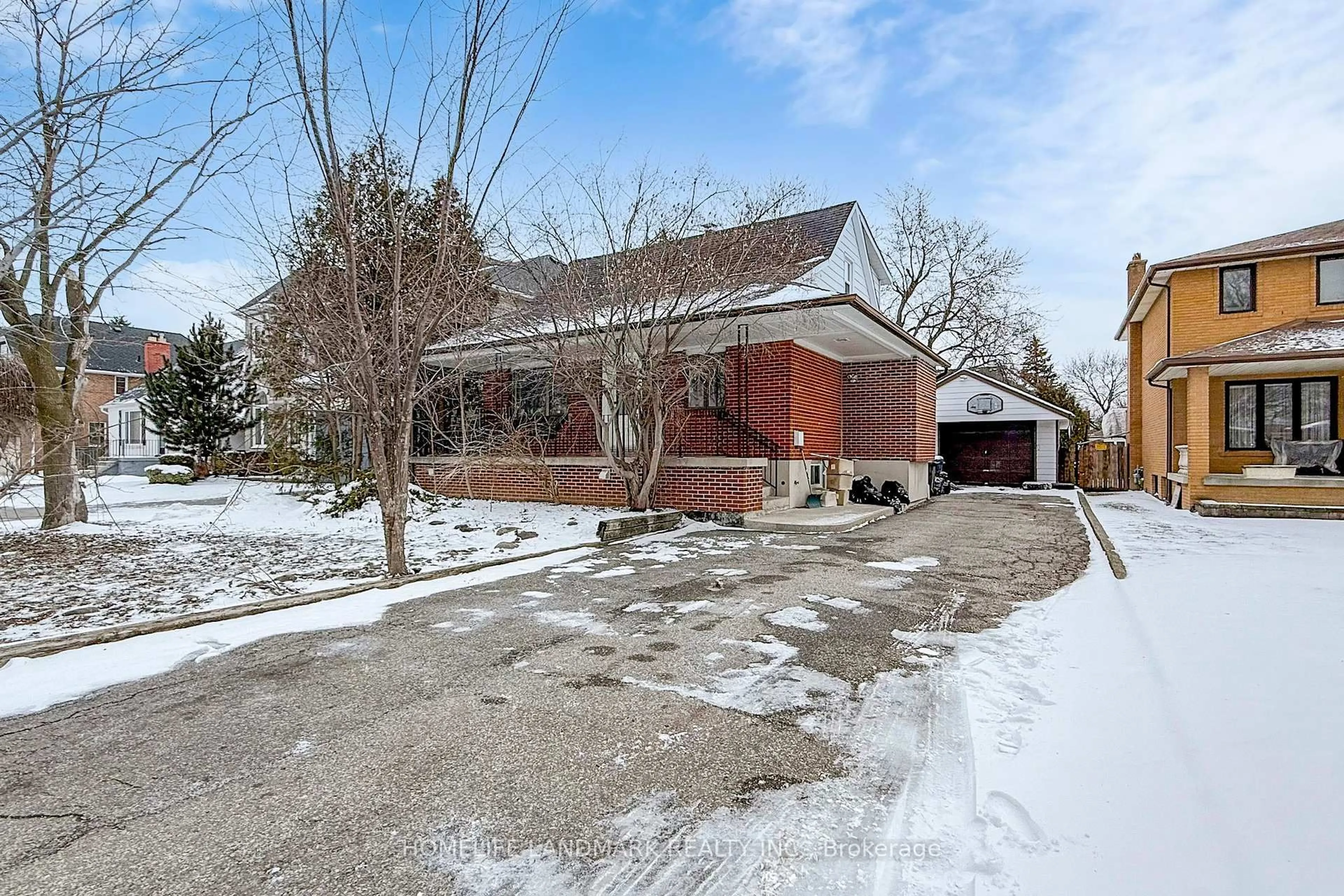 Home with brick exterior material, street for 223 Pleasant Ave, Toronto Ontario M2M 1M6