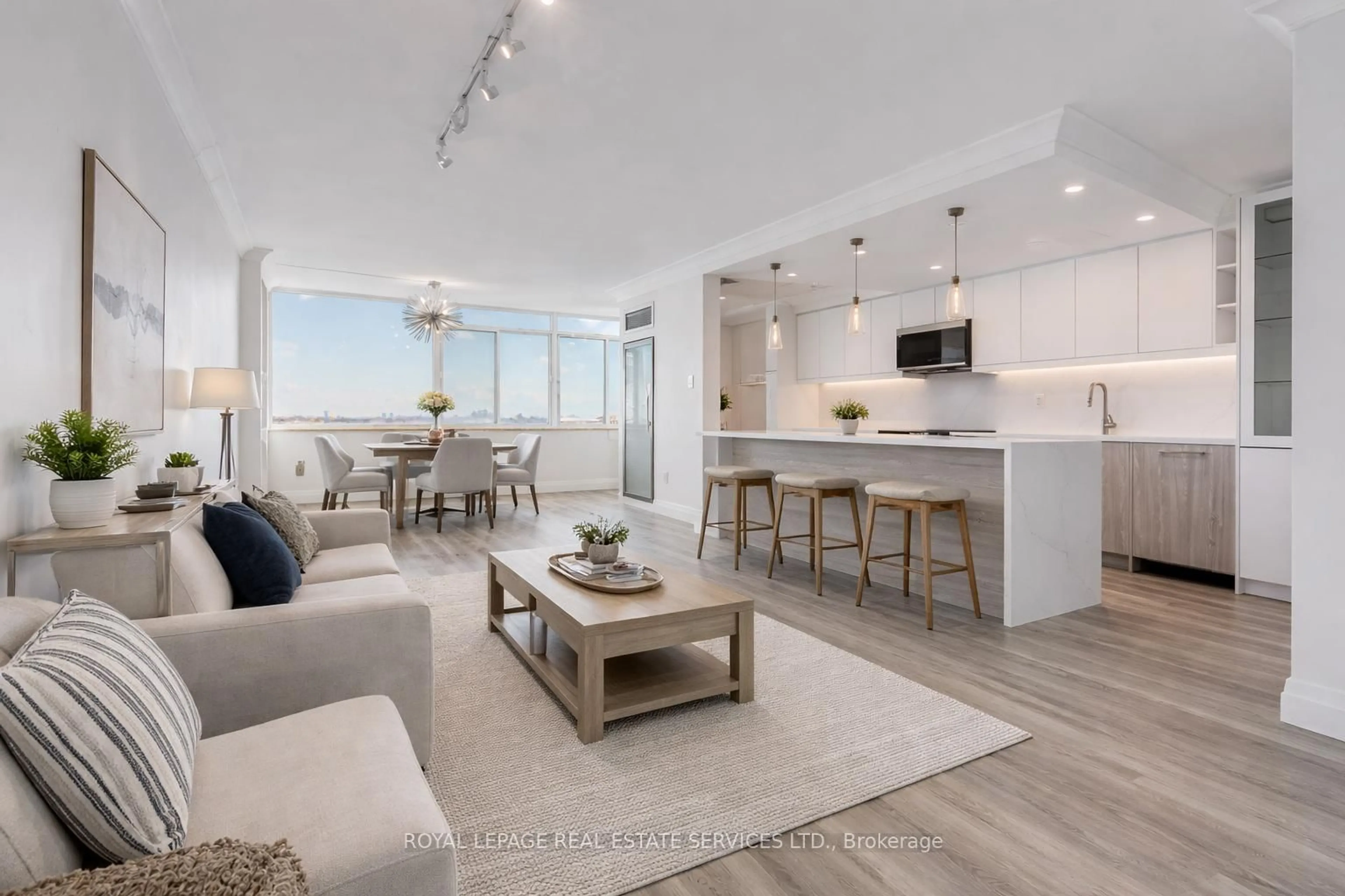 Open concept kitchen, unknown for 3000 Bathurst St #706, Toronto Ontario M6B 3B4