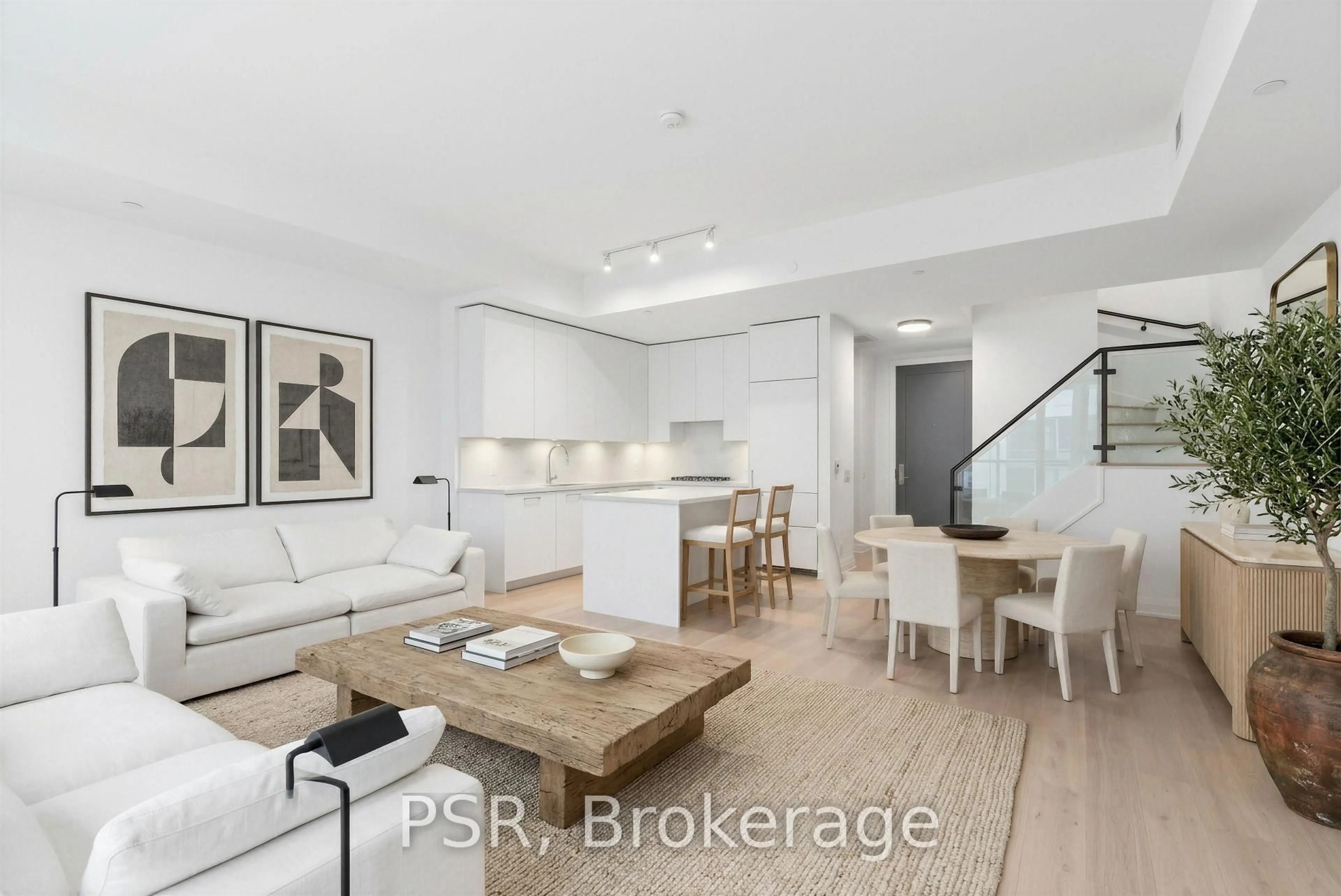 Open concept kitchen, unknown for 33 Frederick Todd Way #TH12, Toronto Ontario M4G 0C9