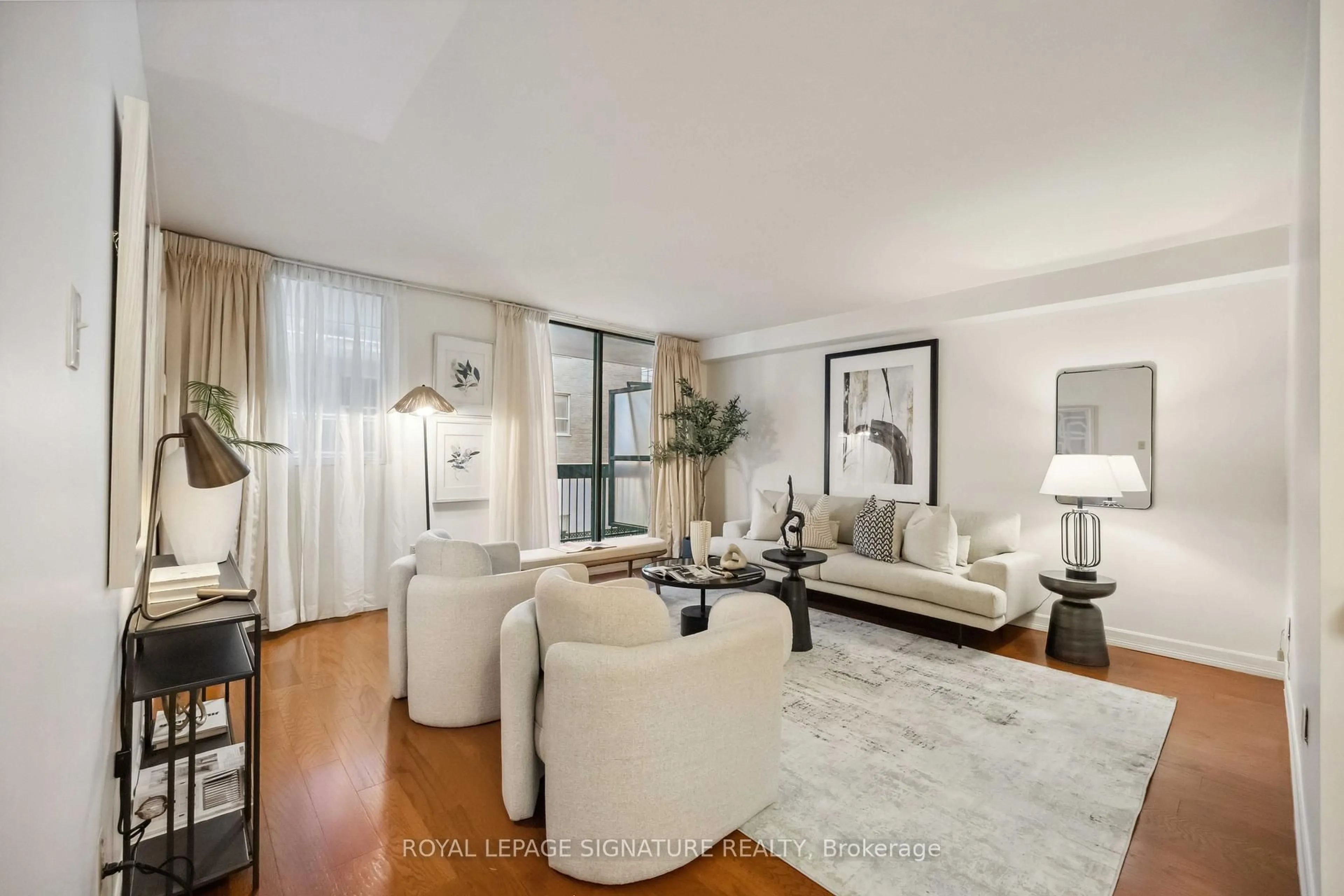 Living room with furniture, unknown for 212 St. George St #201, Toronto Ontario M5R 2N5