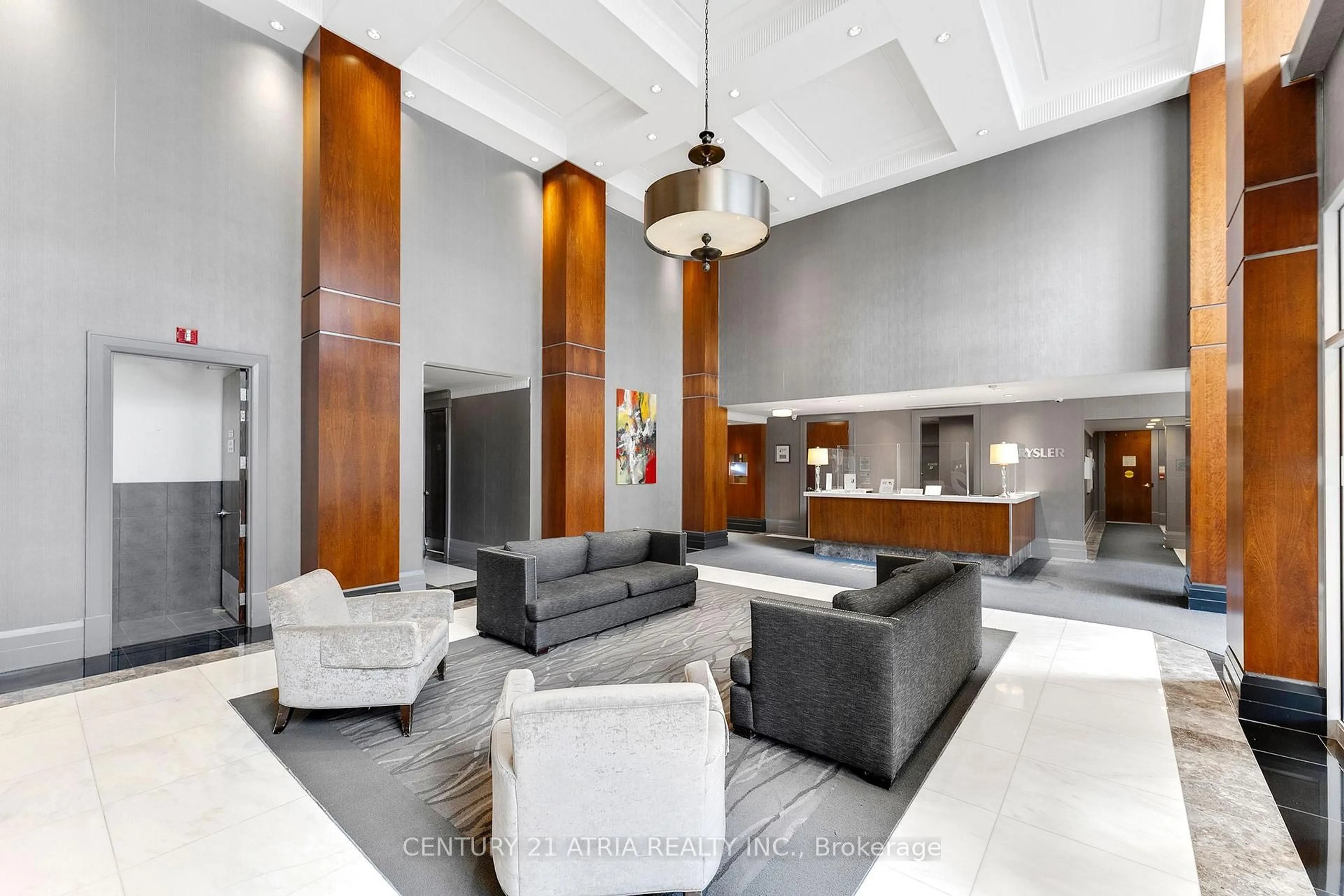 Lobby for 3 Rean Dr #808, Toronto Ontario M2K 3C2