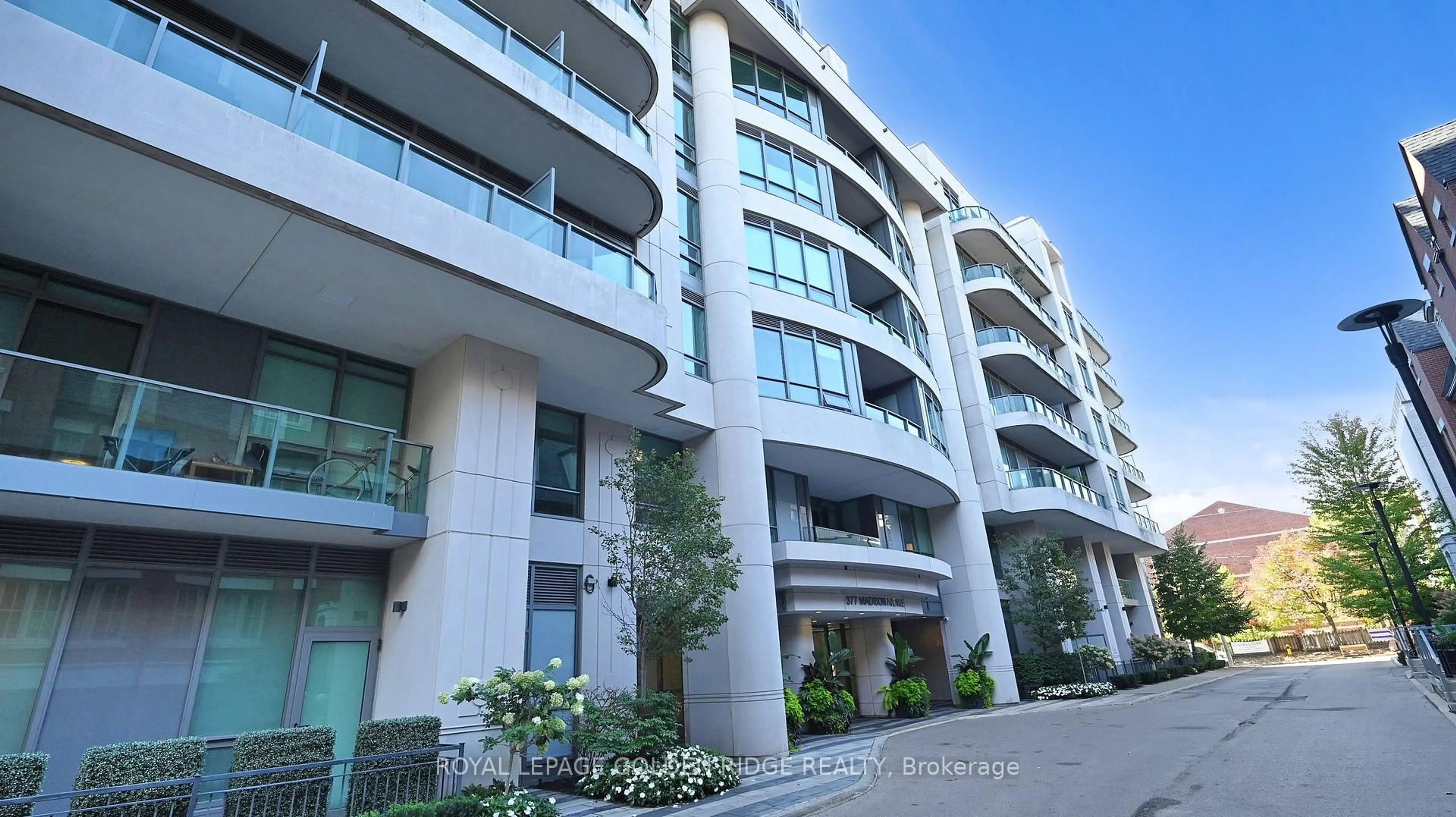 Indoor foyer for 377 Madison Ave #224, Toronto Ontario M4V 3E1