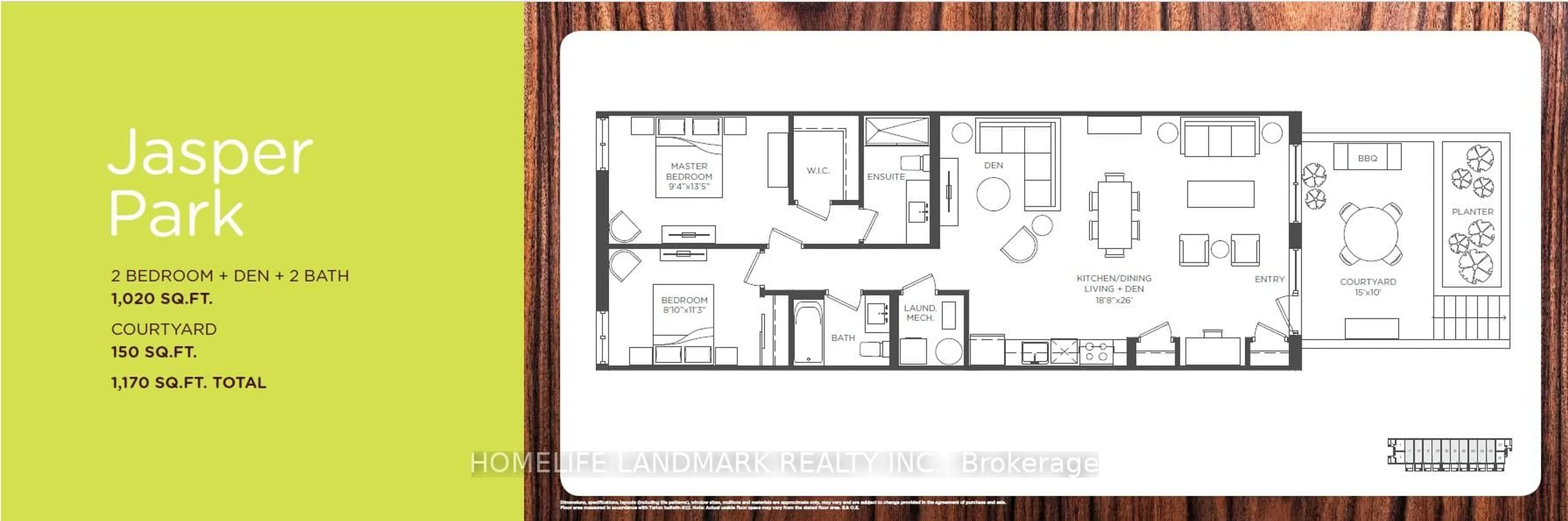 Floor plan for 780 Sheppard Ave #TH 17, Toronto Ontario M2K 0E8