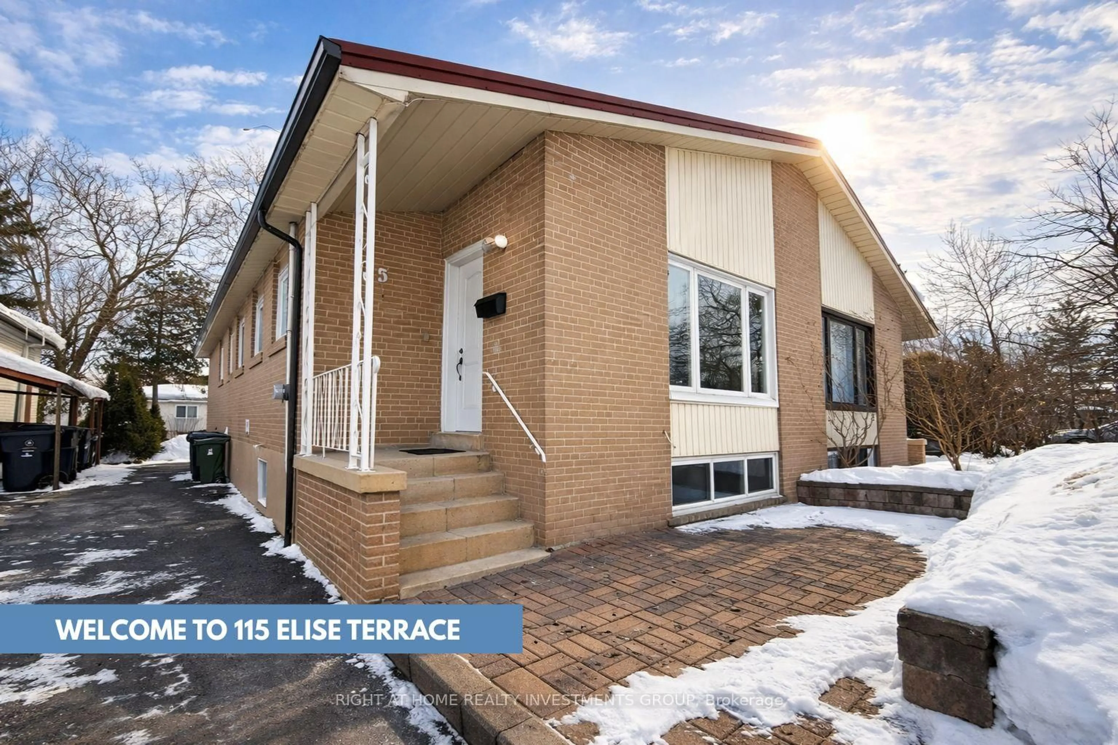 Home with brick exterior material, building for 115 Elise Terr, Toronto Ontario M2R 2W9