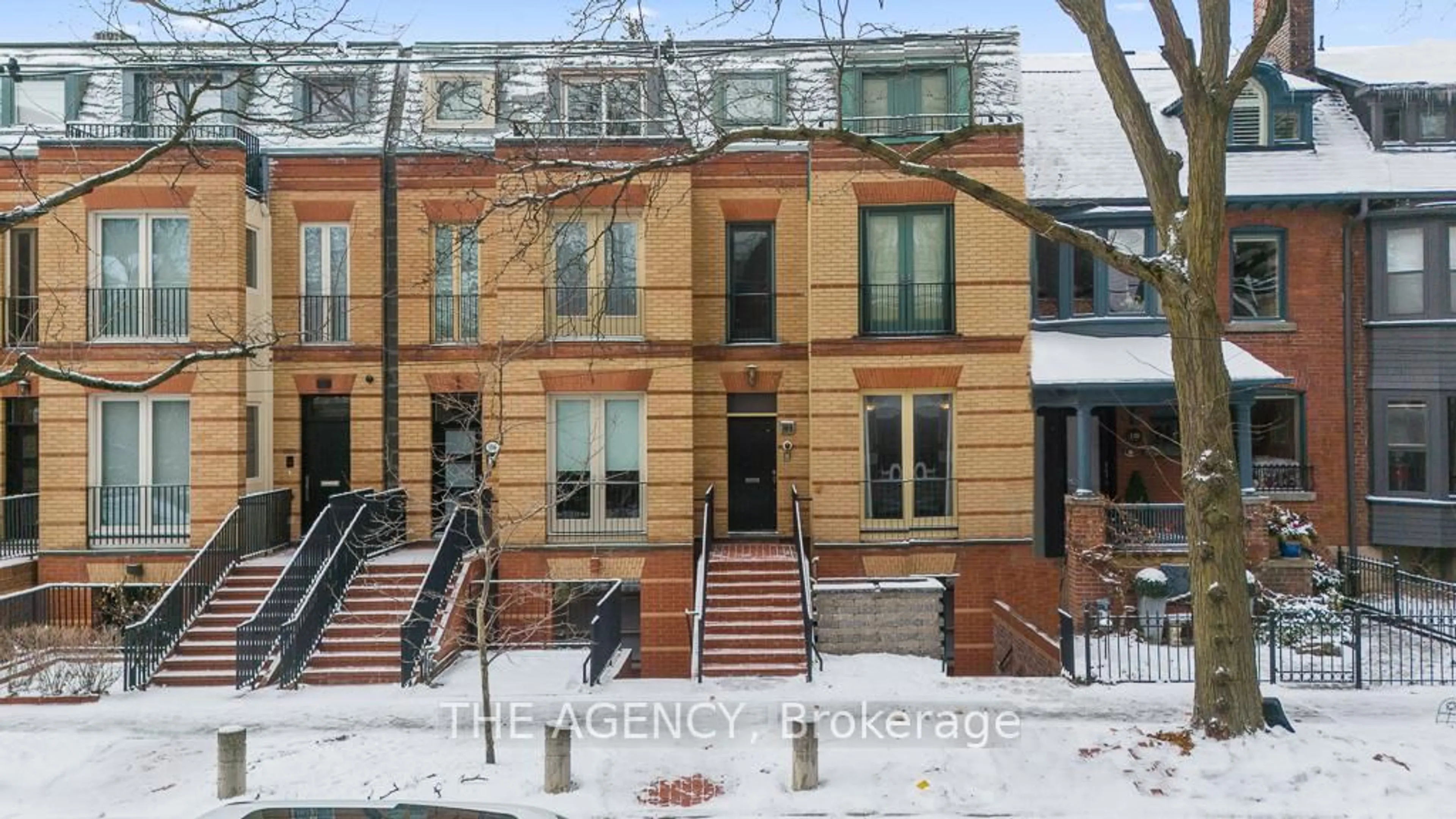 Home with brick exterior material, street for 116 Hazelton Ave #B&C, Toronto Ontario M5R 2E5