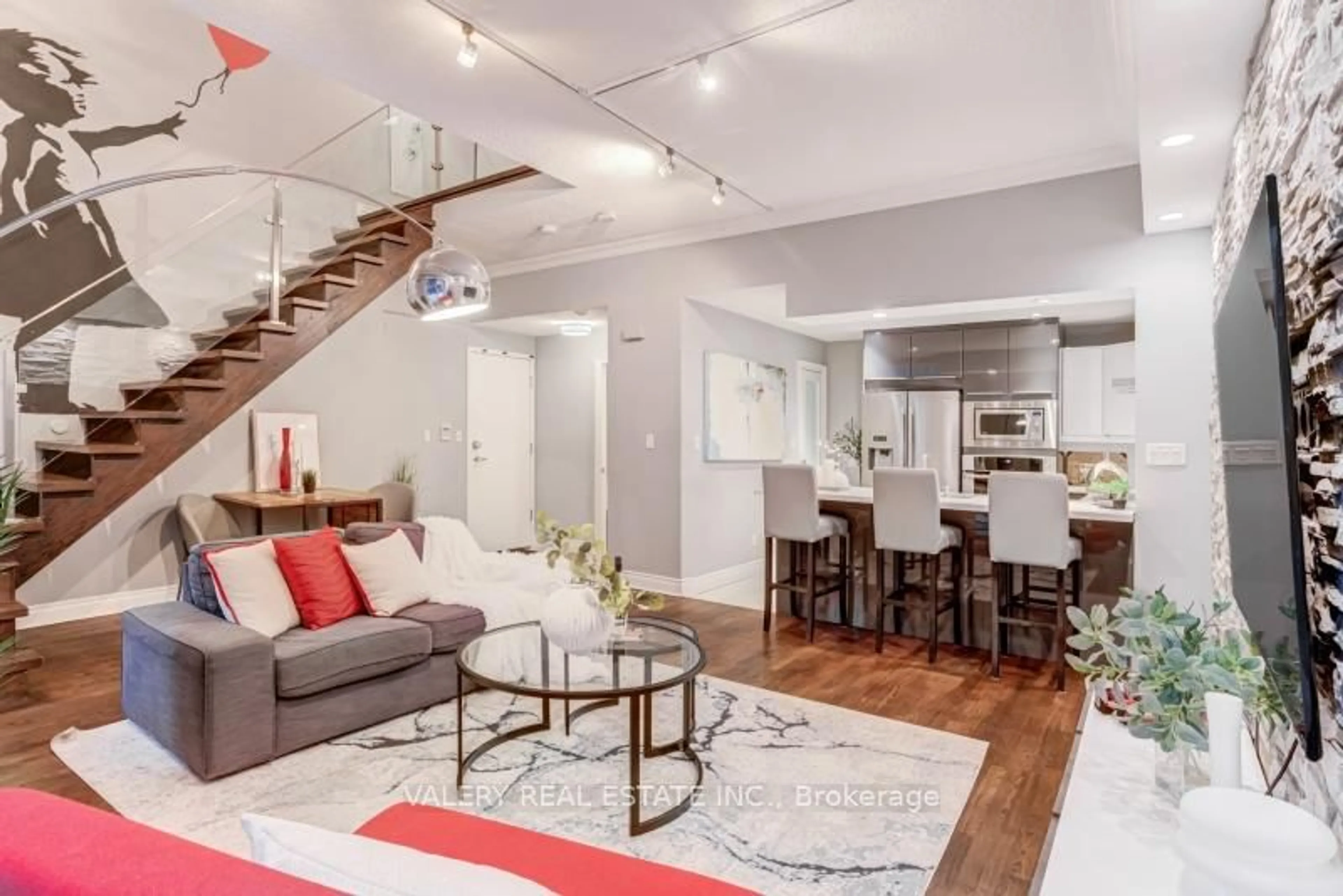 Living room with furniture, unknown for 168 Simcoe St #PH1, Toronto Ontario M5H 4C9