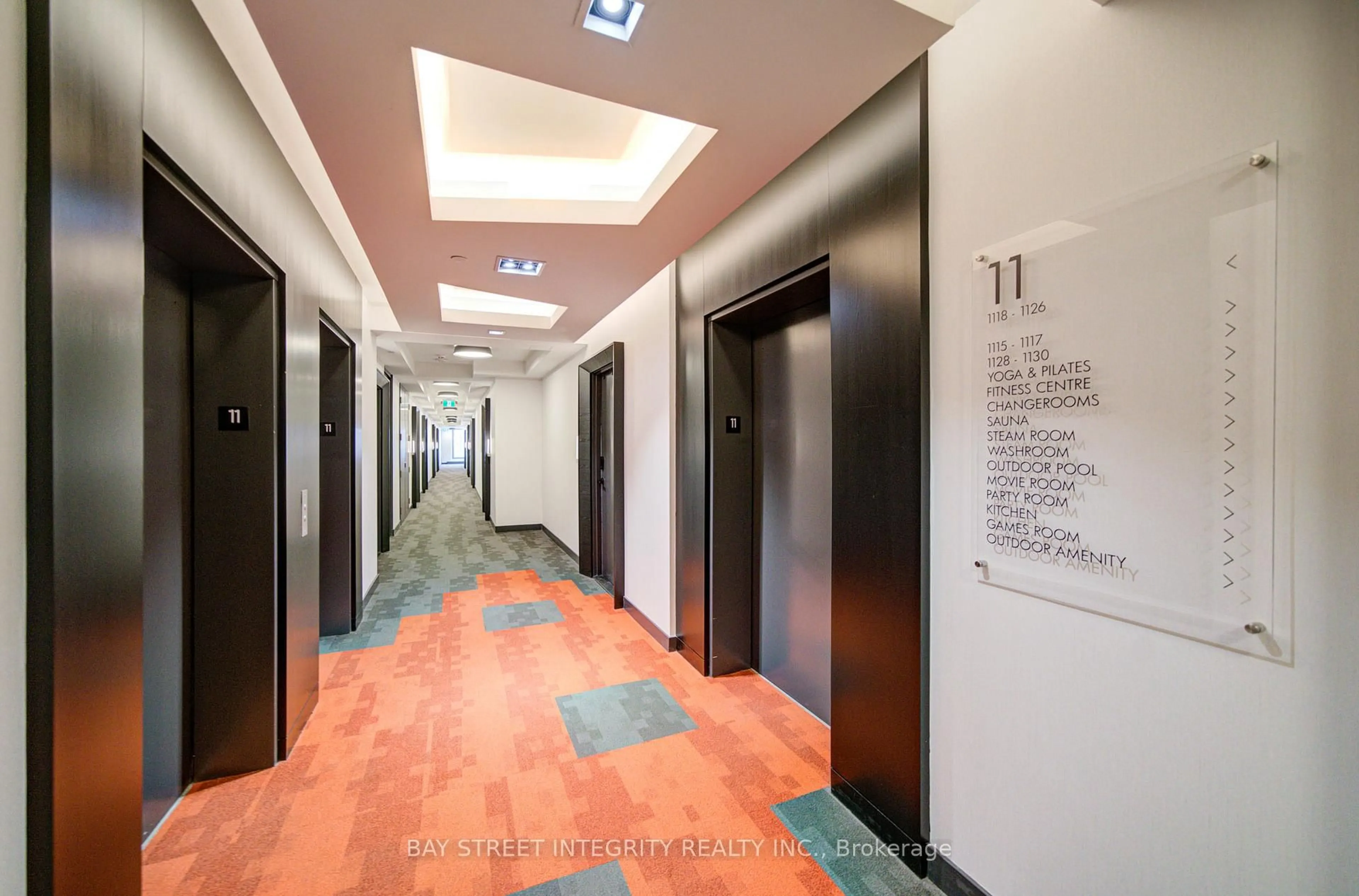 Indoor foyer for 121 Lower Sherbourne St #1126, Toronto Ontario M5A 0W8