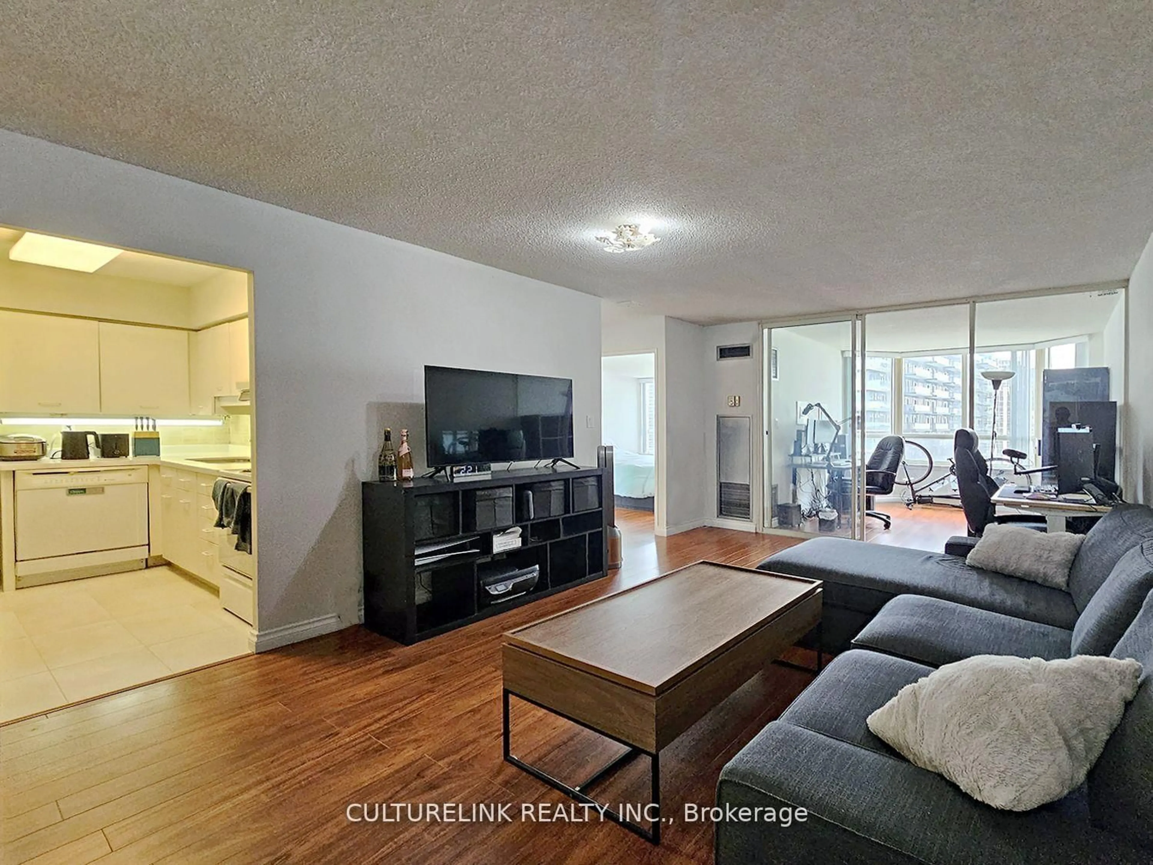 Living room with furniture, unknown for 30 Greenfield Ave #2215, Toronto Ontario M2N 6N3