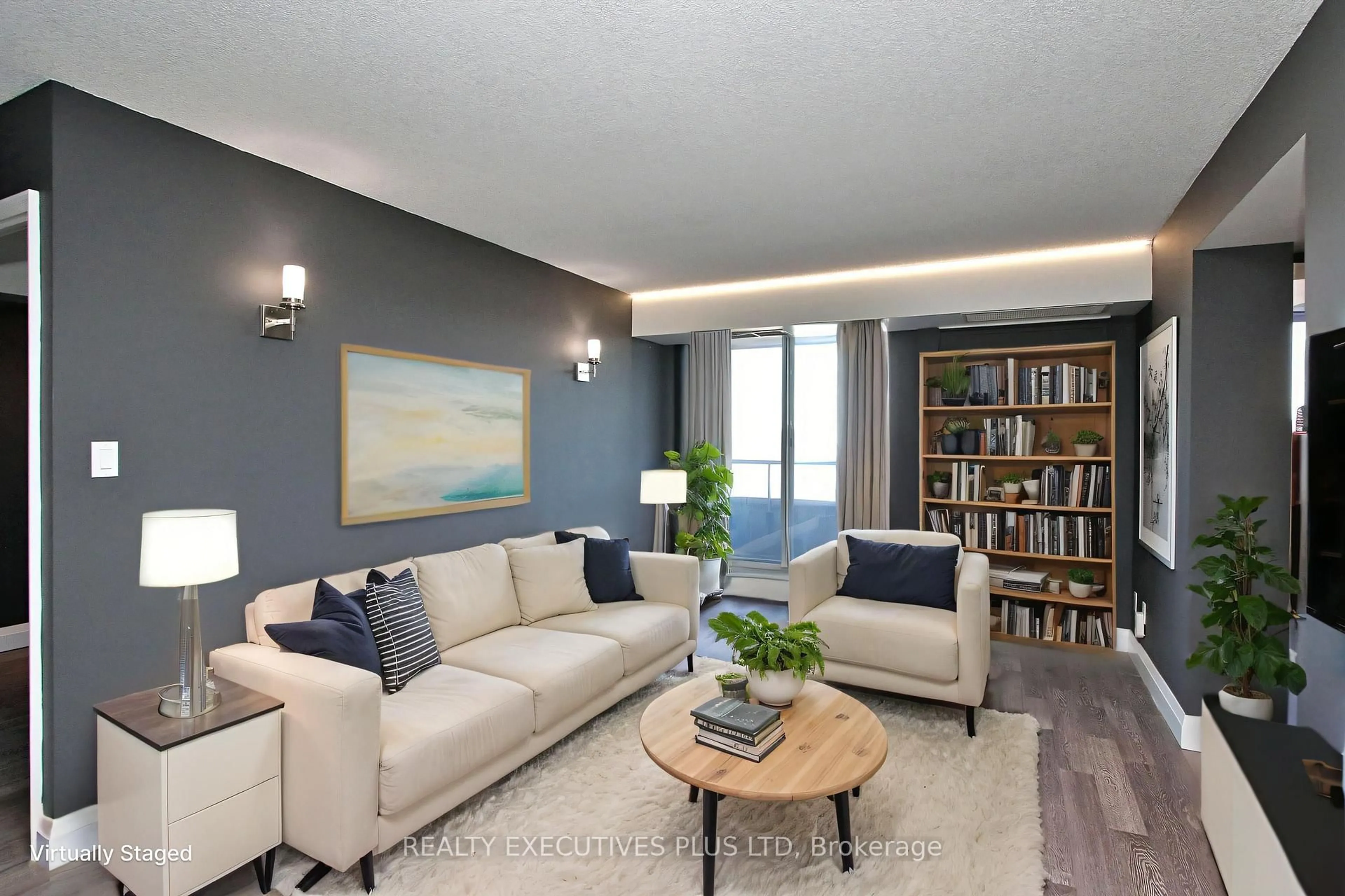 Living room with furniture, unknown for 18 Hillcrest Ave #604, Toronto Ontario M2N 6T5