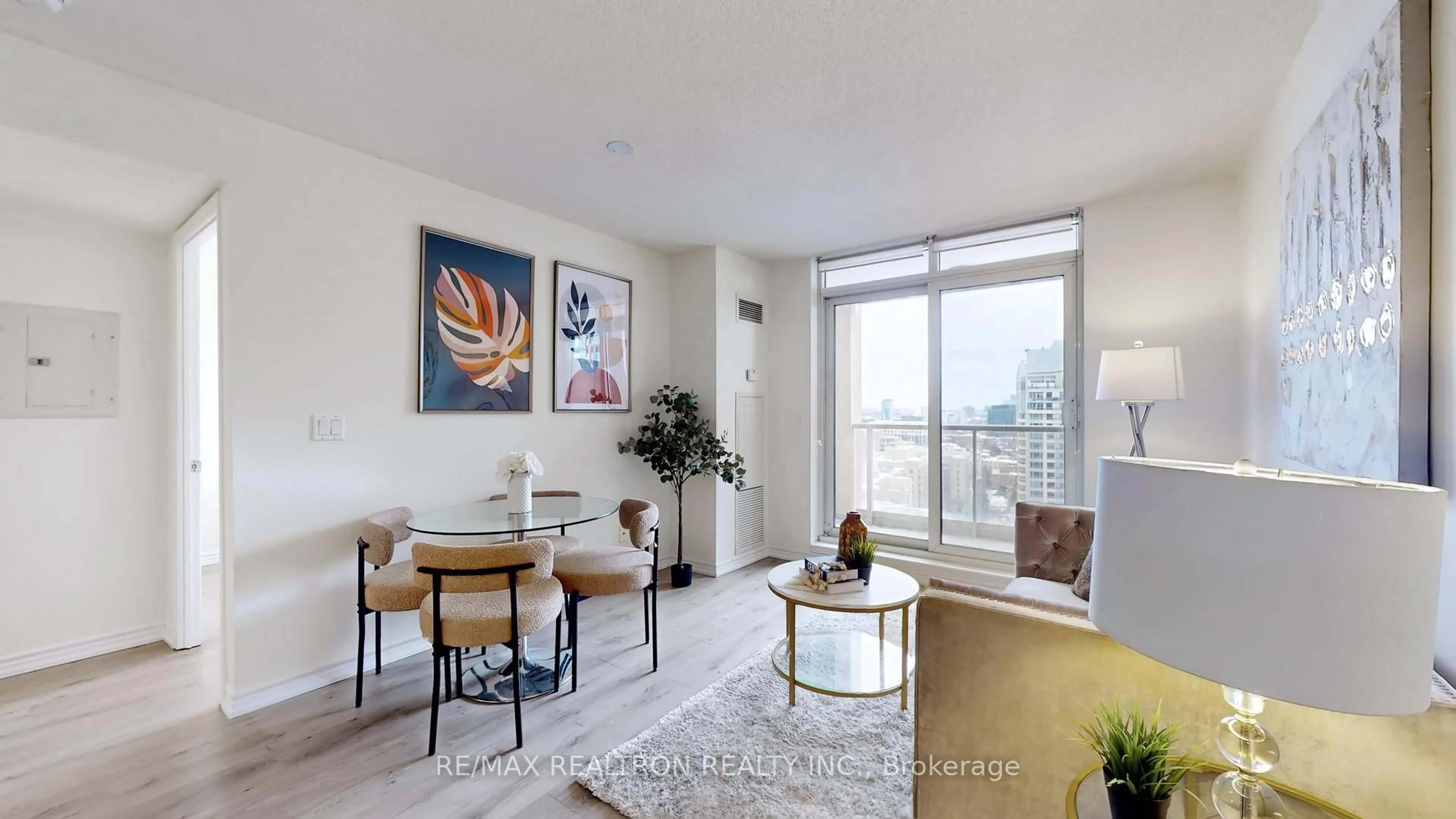 Living room with furniture, unknown for 18 Kenaston Gdns #1606, Toronto Ontario M2K 3C7