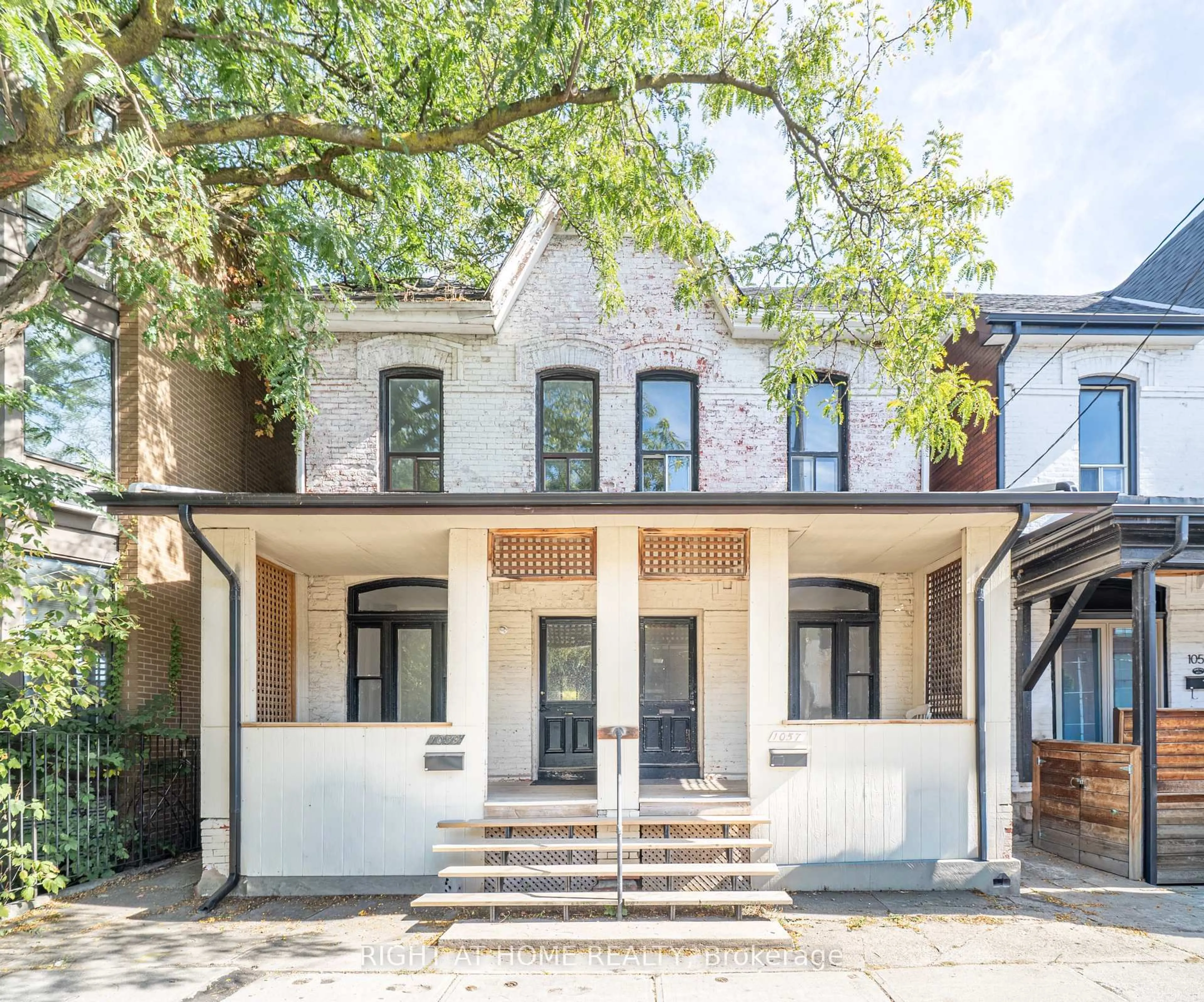 Home with brick exterior material, street for 1059 Bathurst St, Toronto Ontario M5R 3G8