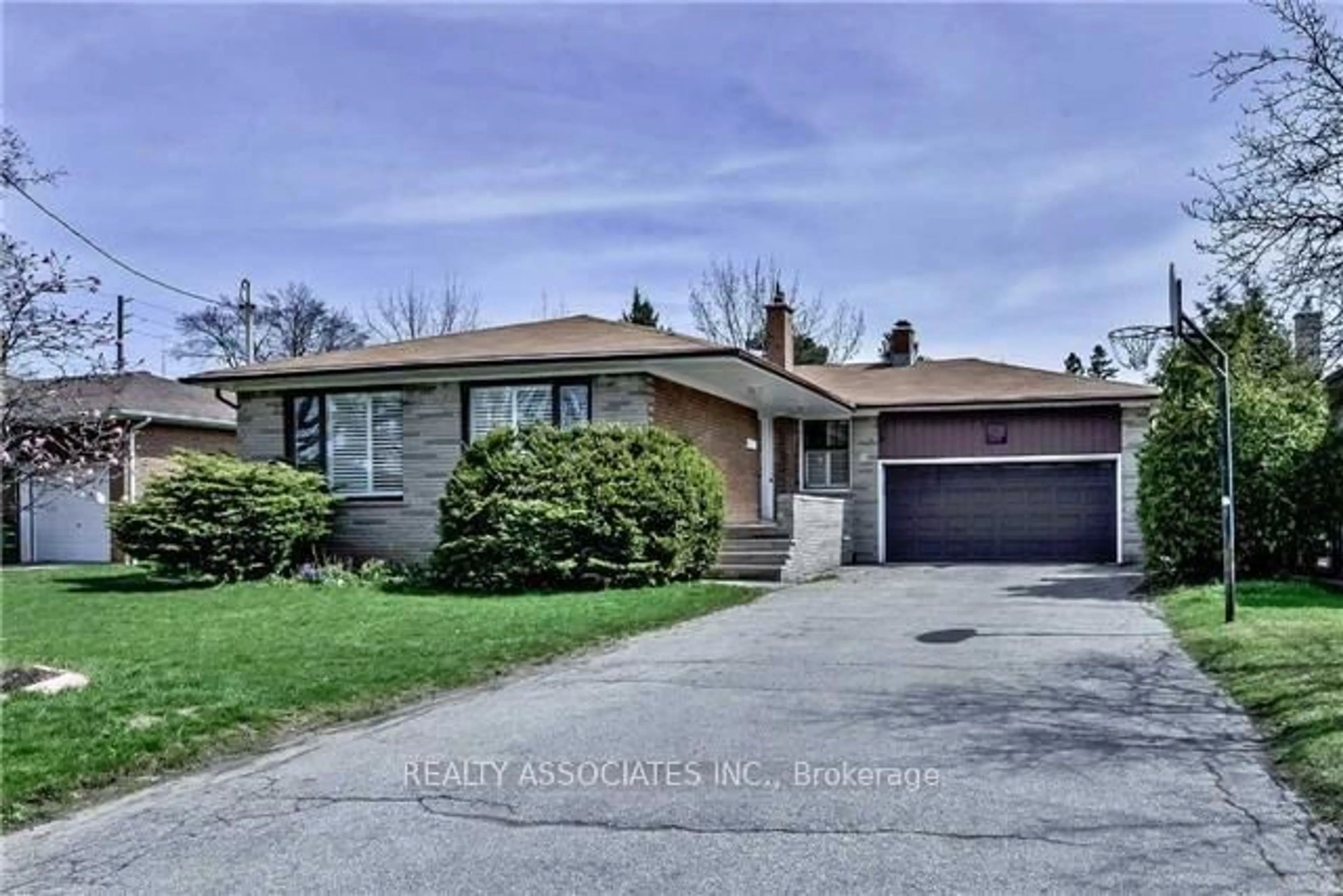 Home with brick exterior material, street for 9 Muirkirk Rd, Toronto Ontario M2R 1W2