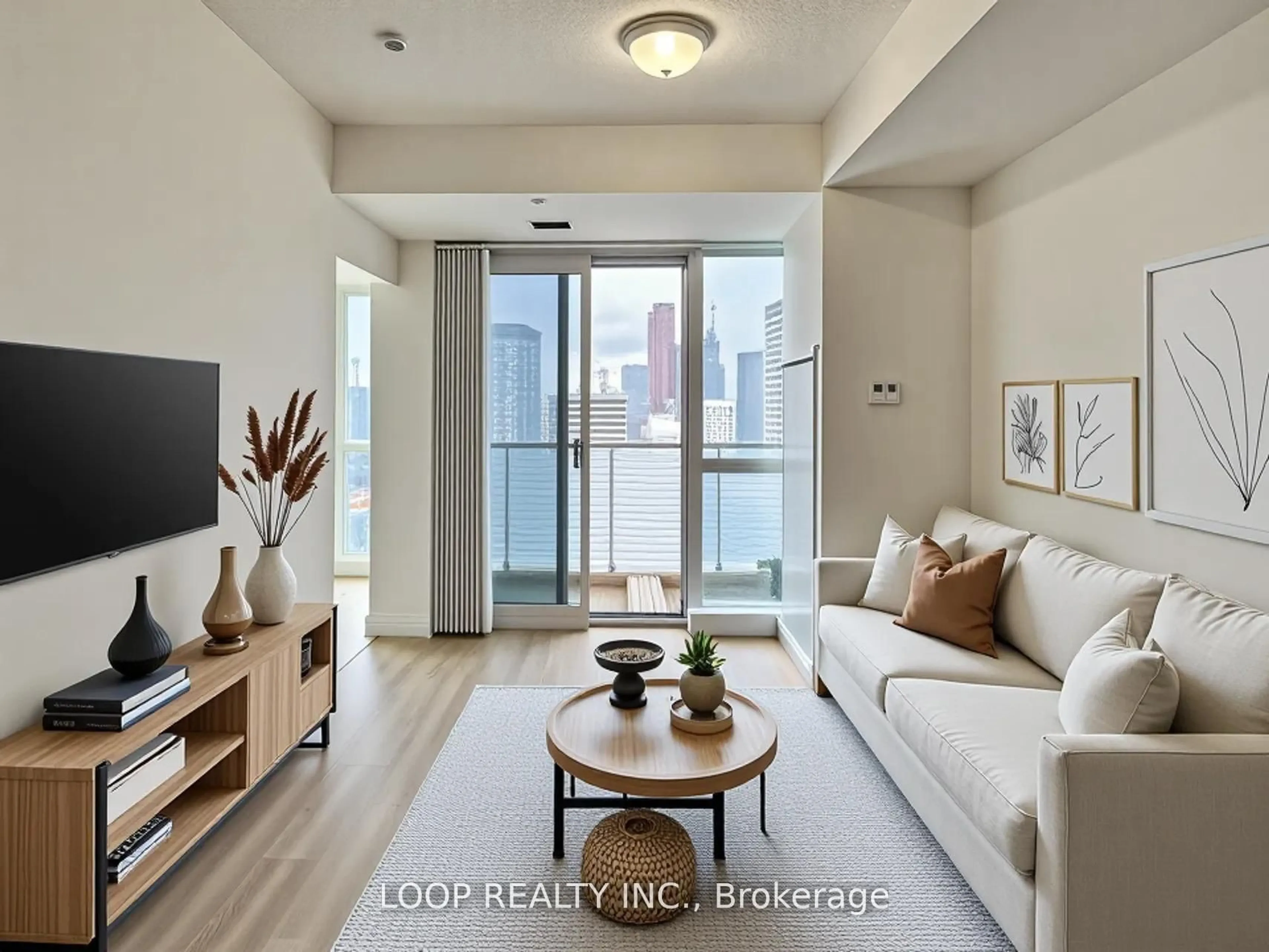 Living room with furniture, unknown for 386 Yonge St #4108, Toronto Ontario M5B 0A5