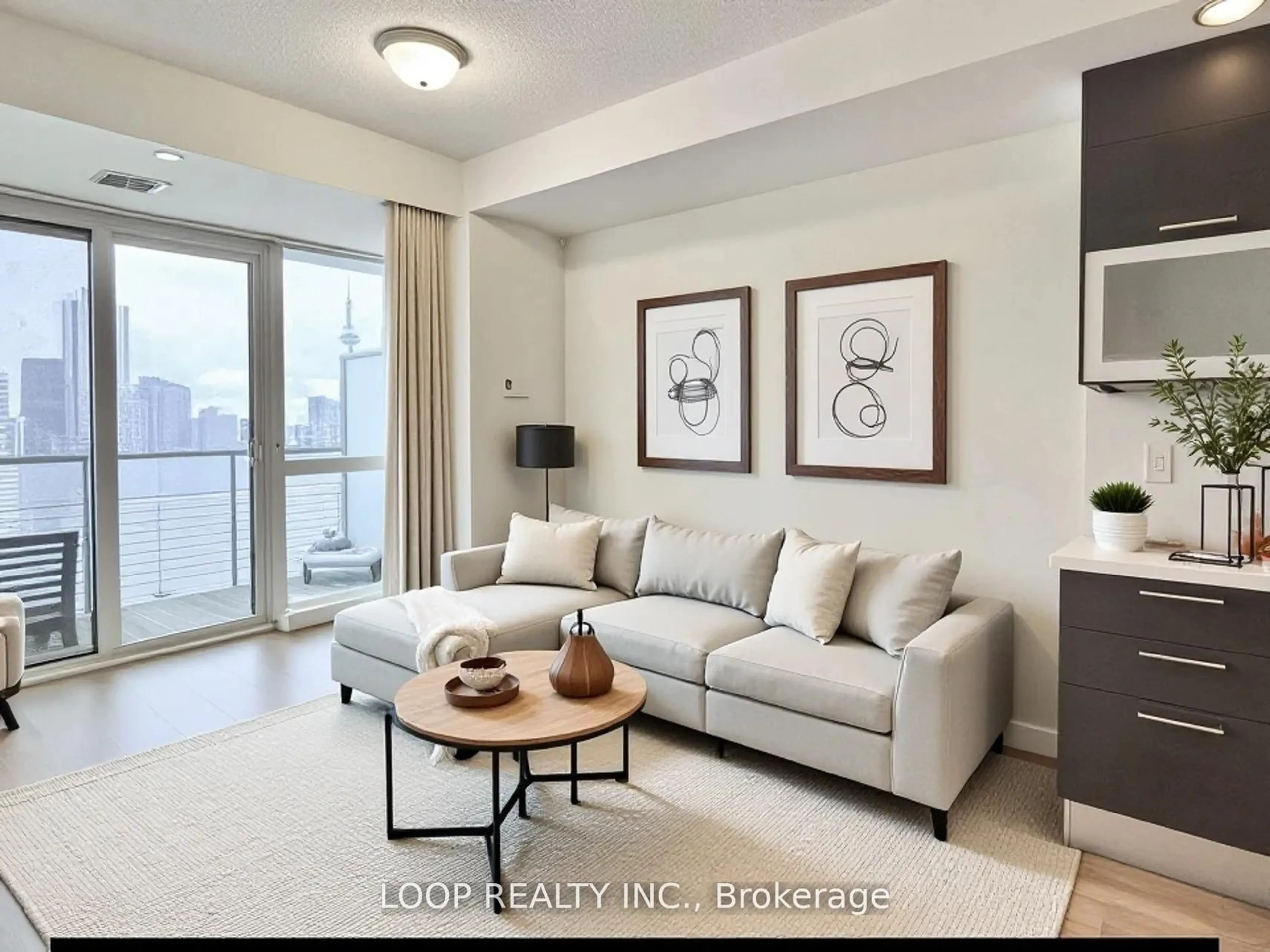 Living room with furniture, unknown for 386 Yonge St #4108, Toronto Ontario M5B 0A5