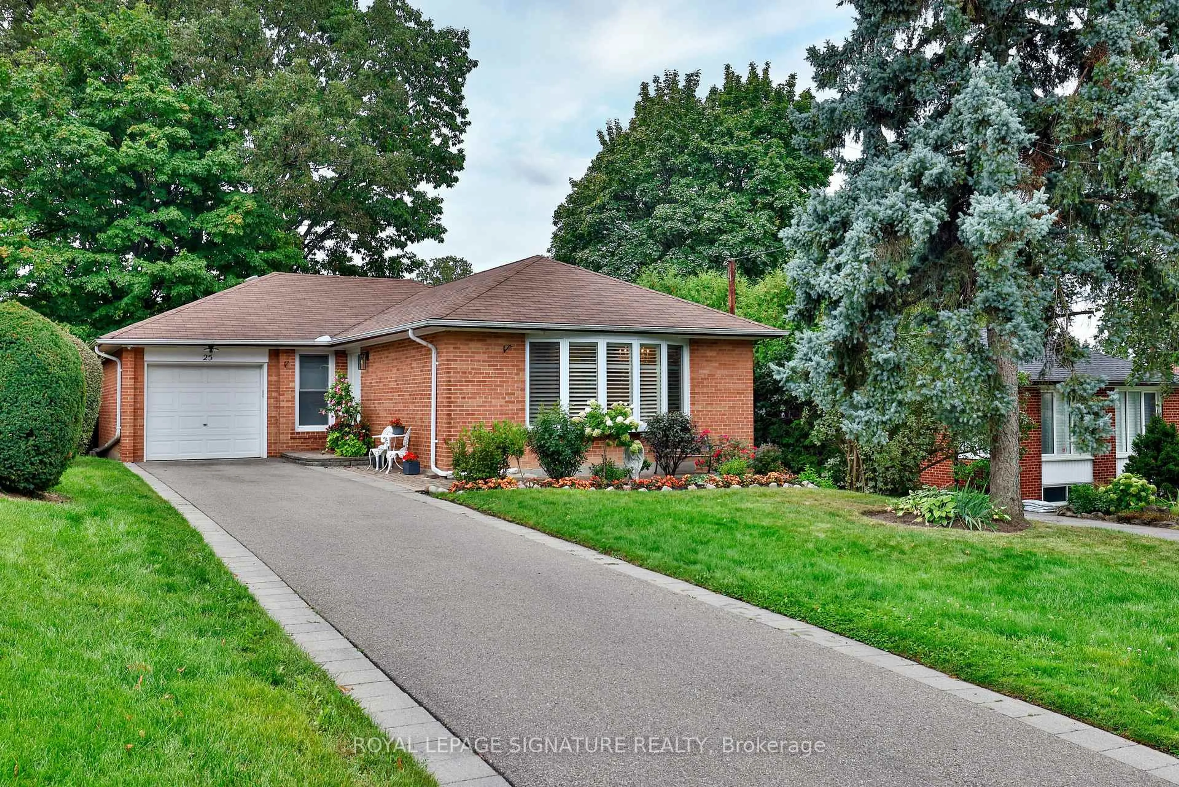 Home with brick exterior material, street for 25 Fenelon Dr, Toronto Ontario M3A 3K2