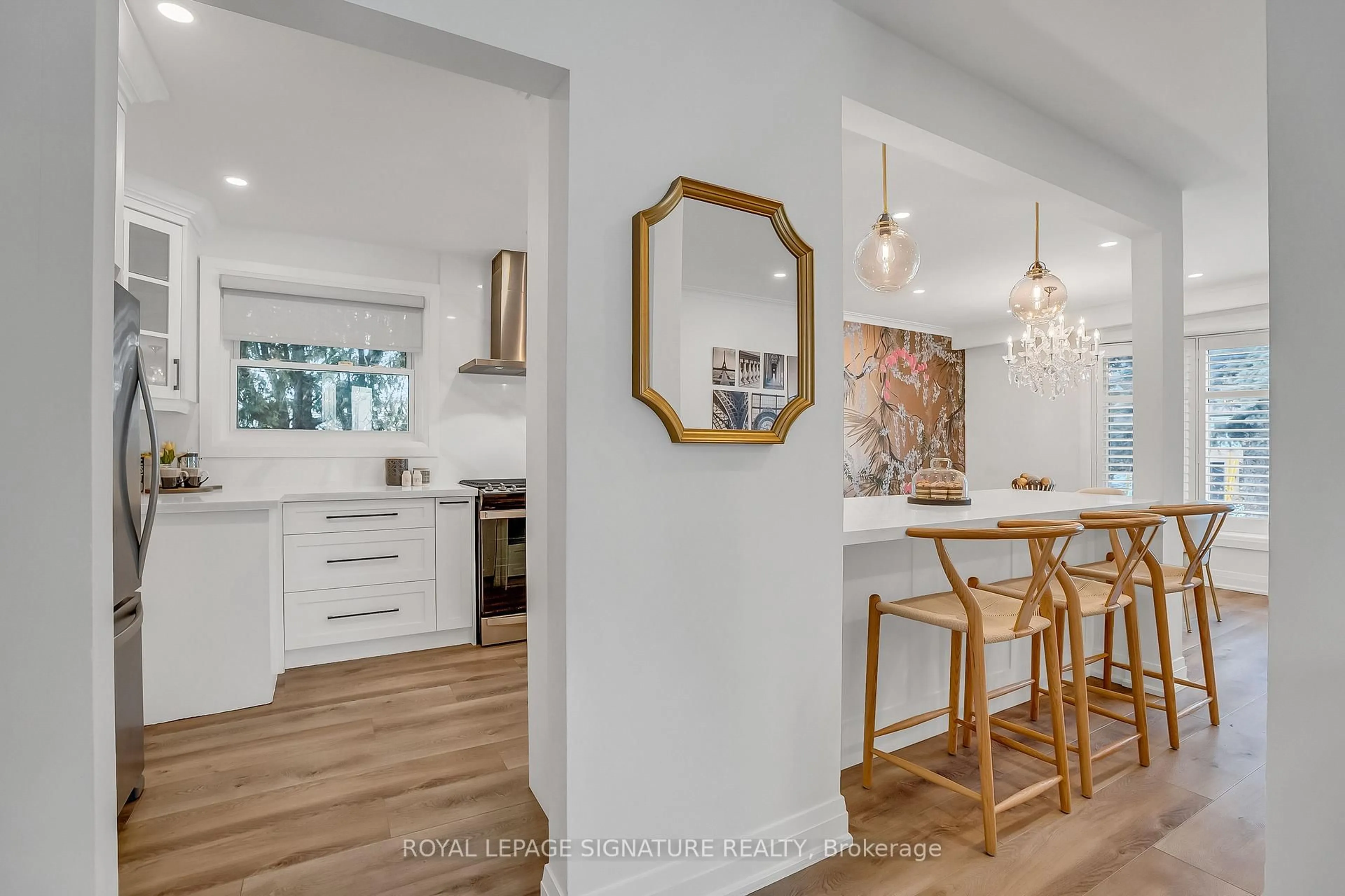 Open concept kitchen, unknown for 25 Fenelon Dr, Toronto Ontario M3A 3K2