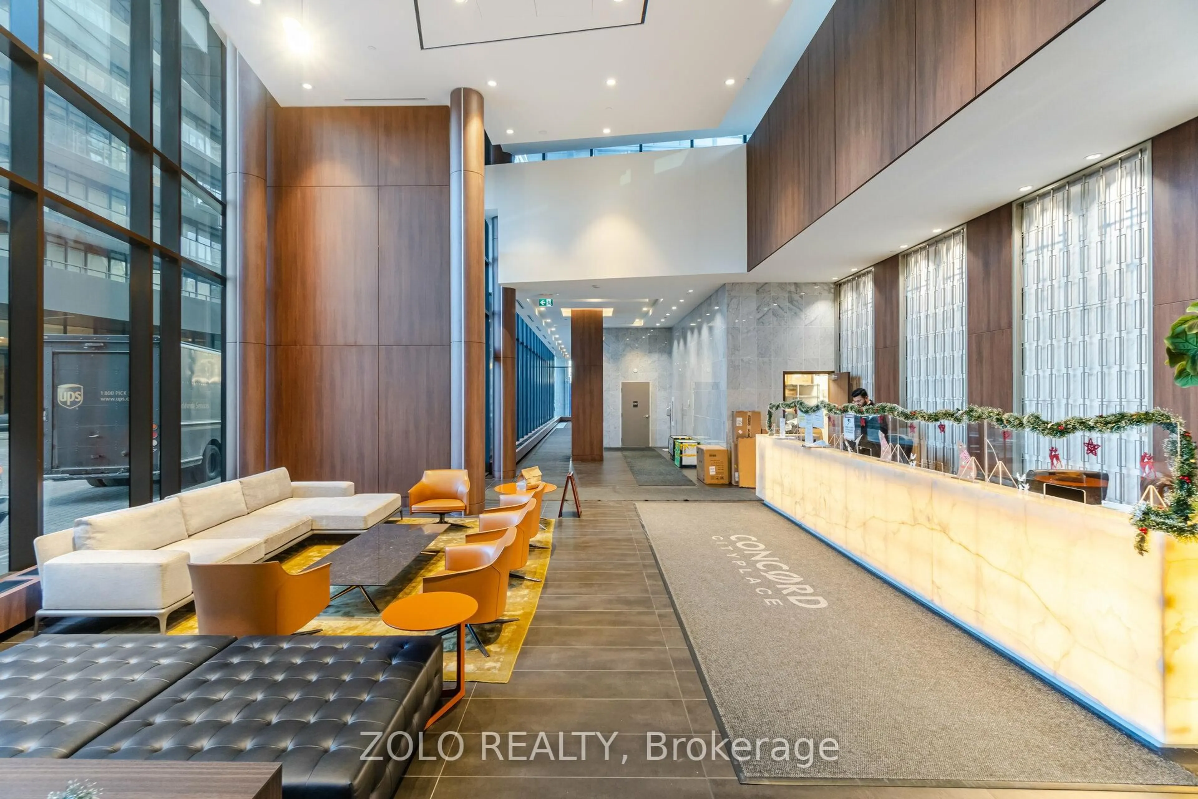 Lobby for 70 Queens Wharf Rd #2111, Toronto Ontario M5V 0J2