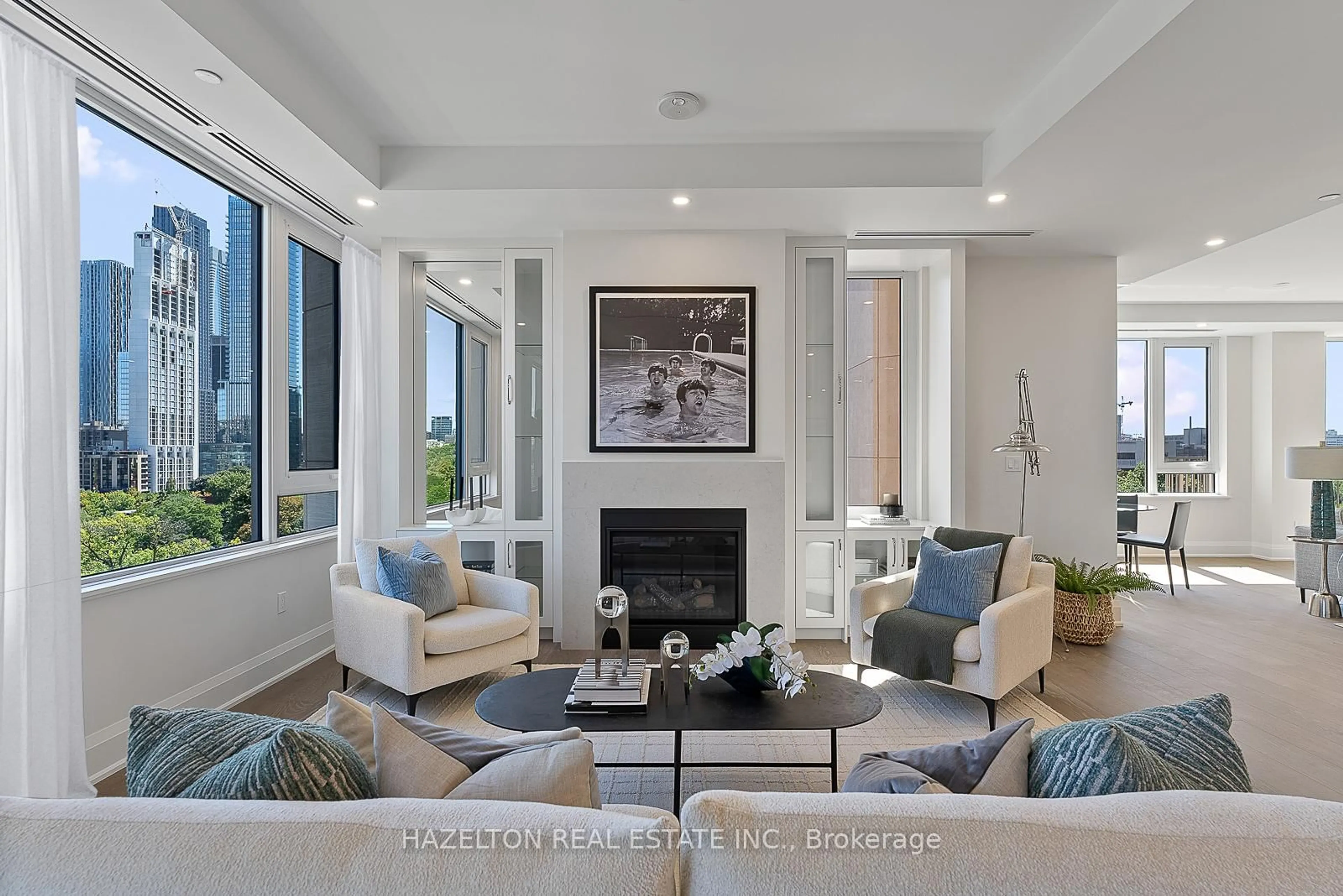 Living room with furniture, unknown for 128 Hazelton Ave #802, Toronto Ontario M5R 2E5