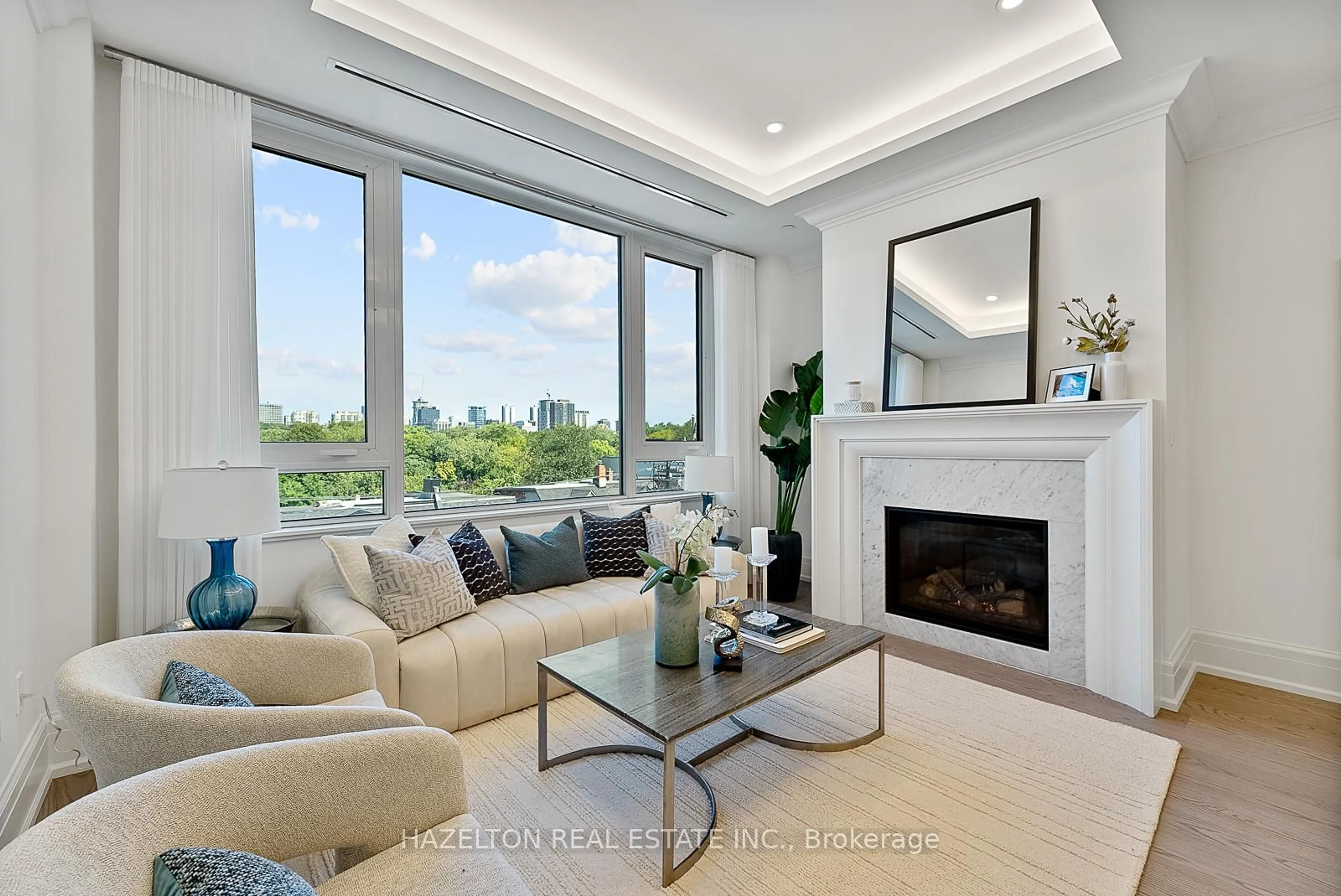 Living room with furniture, unknown for 128 Hazelton Ave #404, Toronto Ontario M5R 2E5