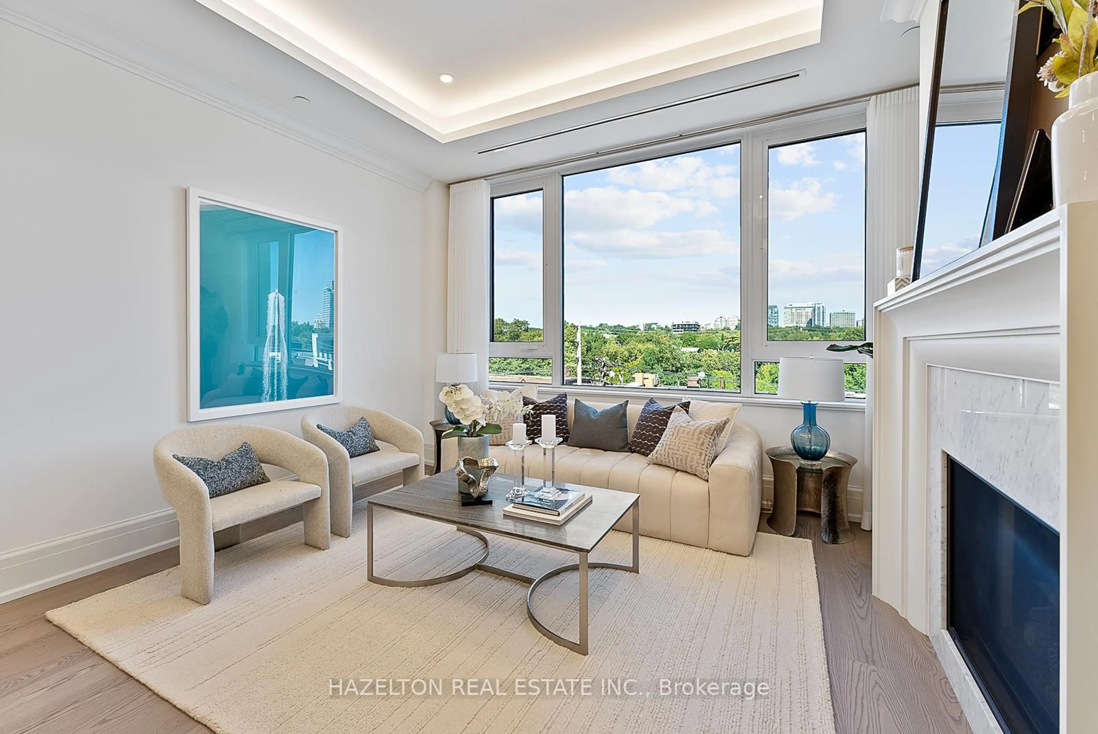 Living room with furniture, unknown for 128 Hazelton Ave #404, Toronto Ontario M5R 2E5