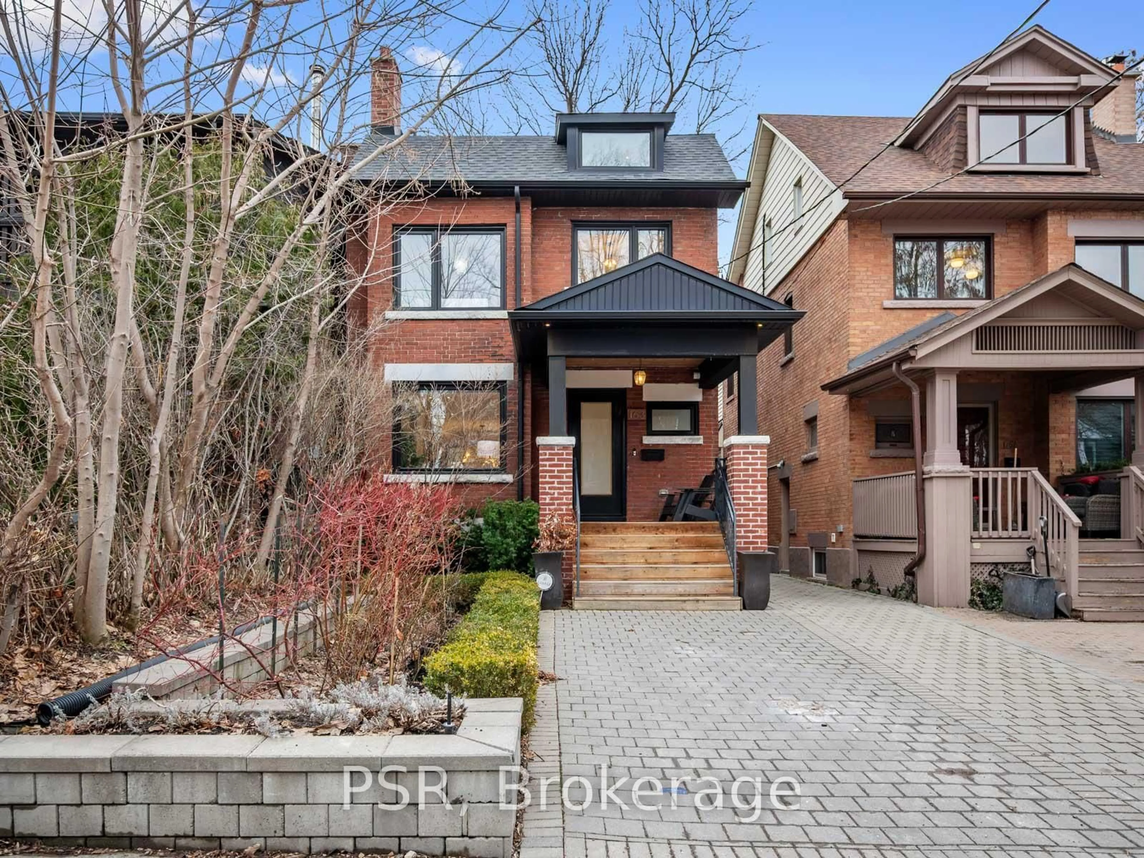 Home with brick exterior material, street for 163 Arlington Ave, Toronto Ontario M6C 2Z3
