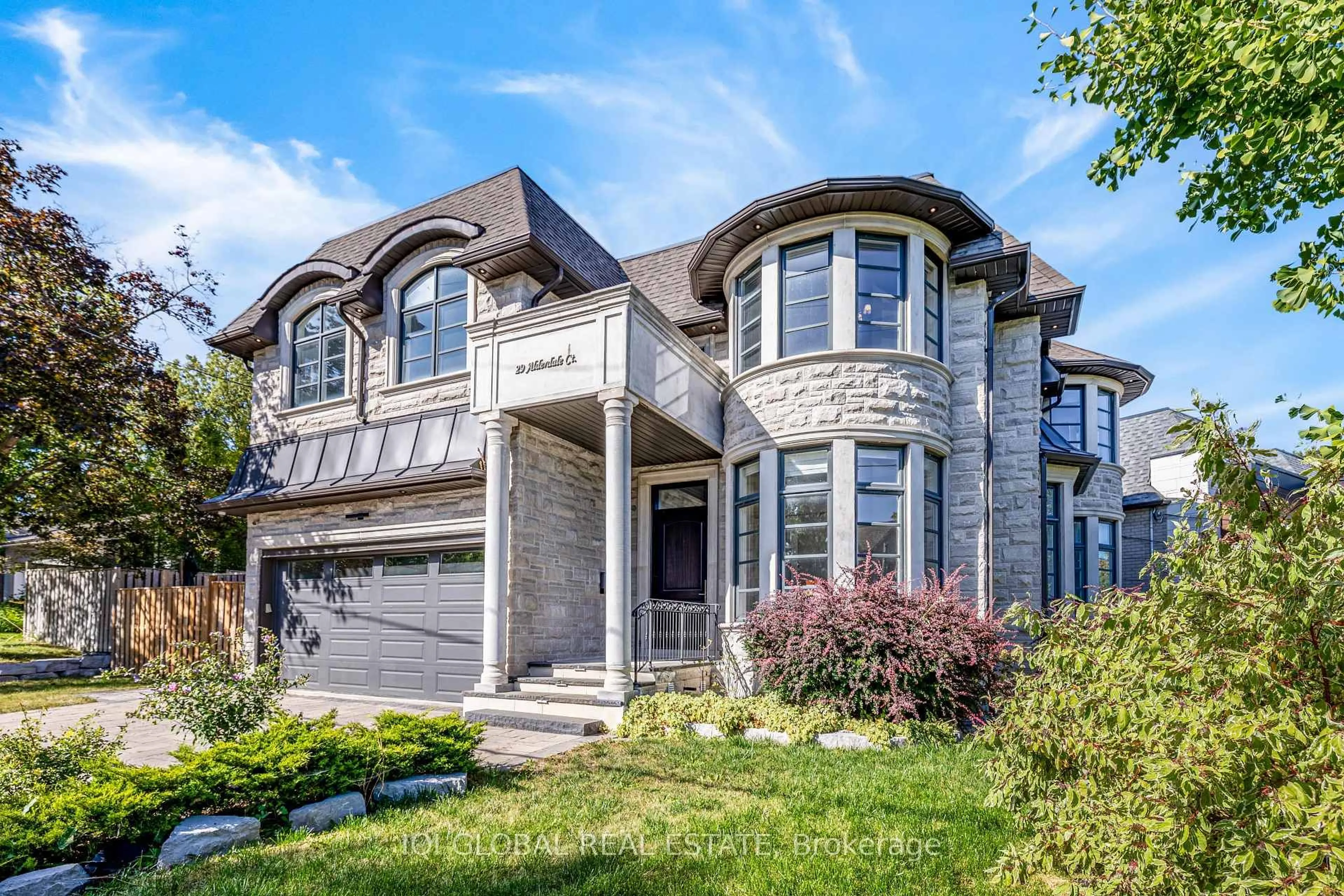 Home with brick exterior material, street for 29 Alderdale Crt, Toronto Ontario M3B 2H8