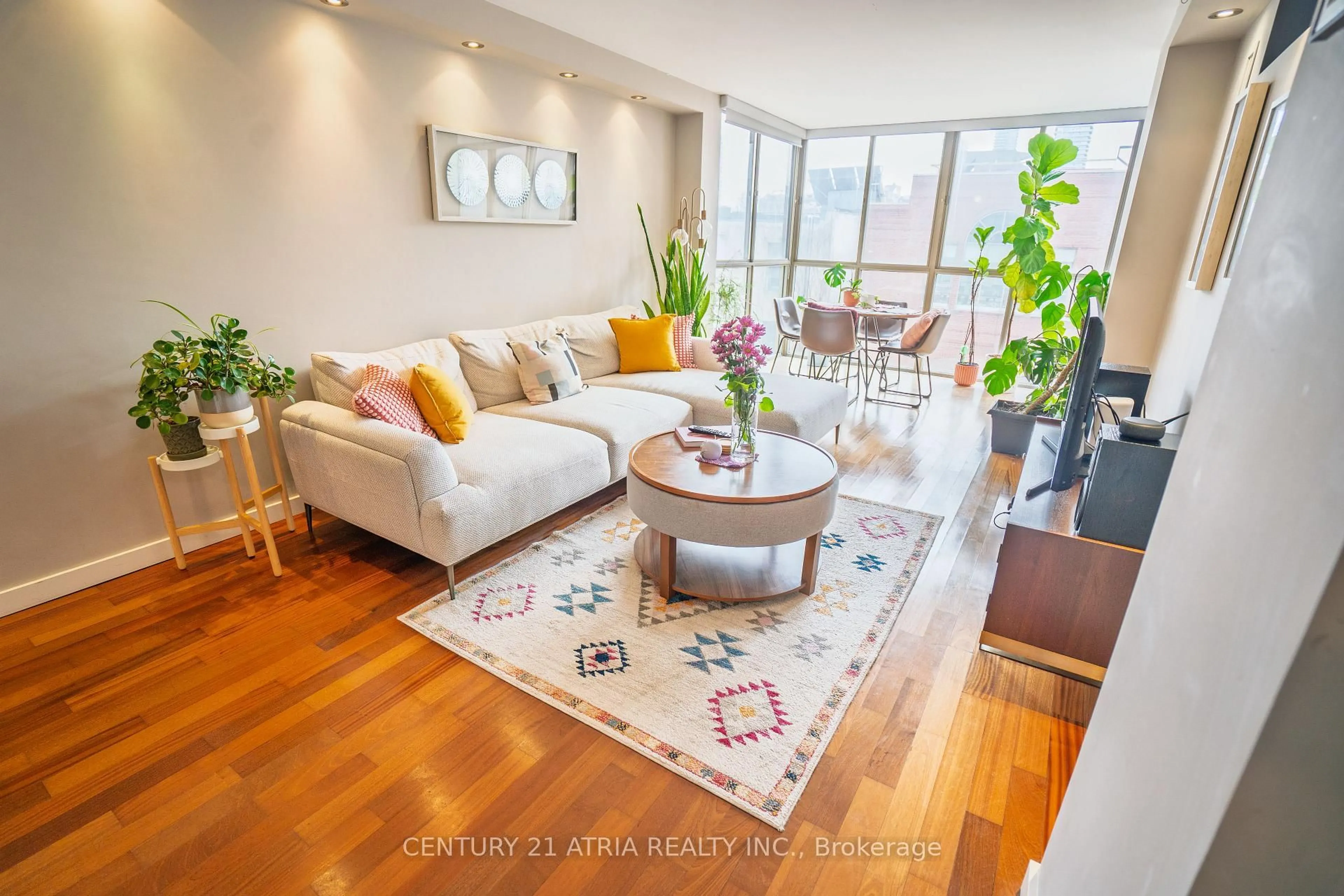 Living room with furniture, unknown for 95 Lombard St #303, Toronto Ontario M5C 2V3