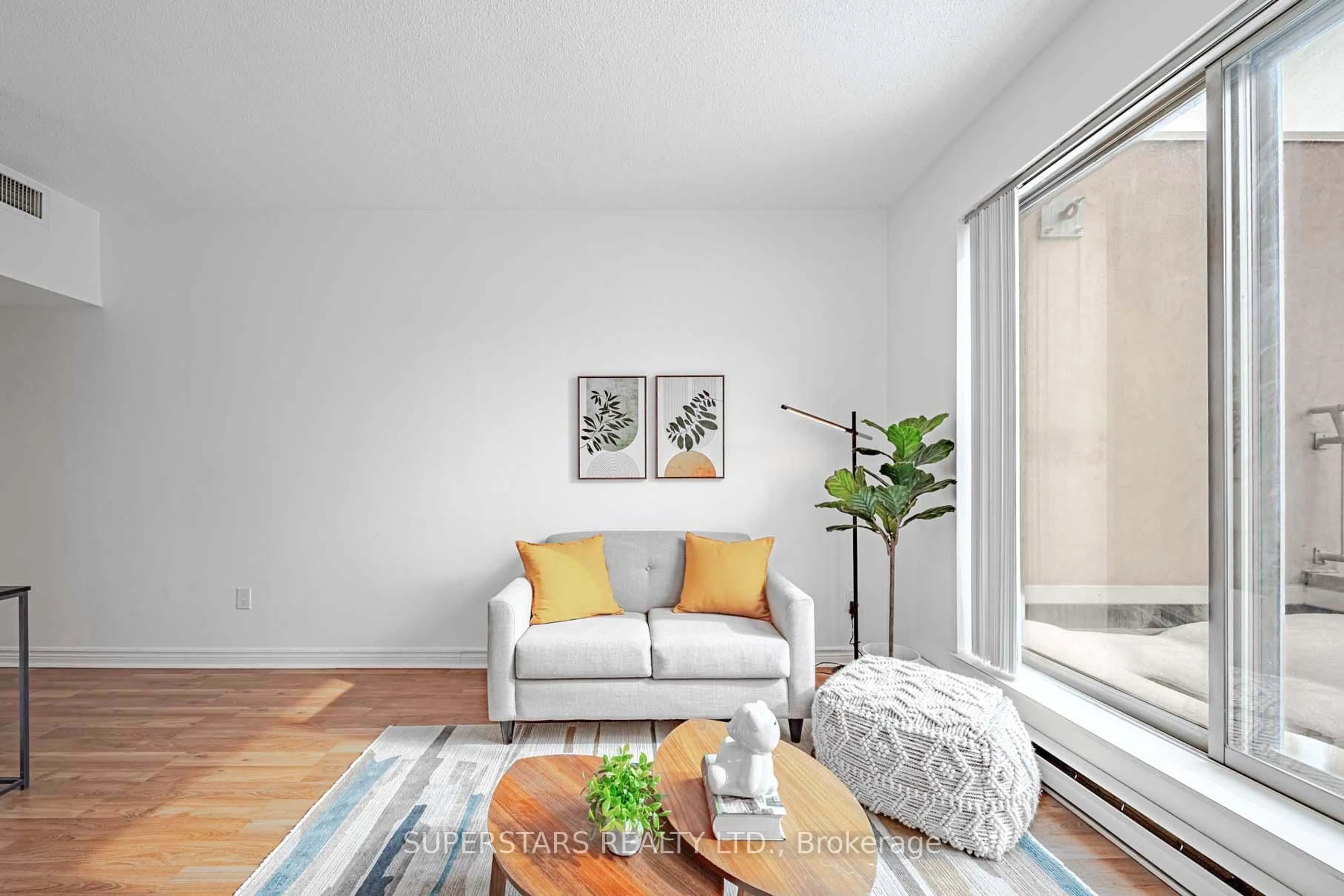 Living room with furniture, unknown for 65 Scadding Ave #PH16, Toronto Ontario M5A 4L1