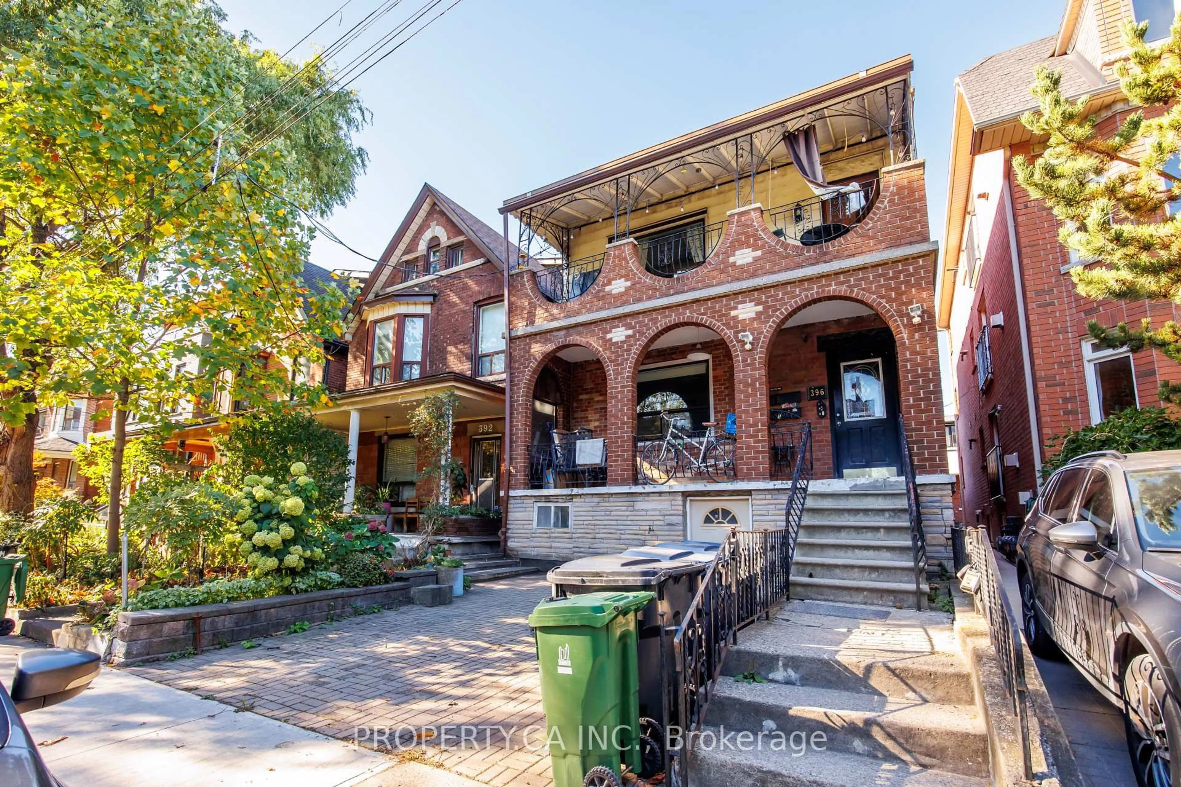Home with brick exterior material, street for 396 Roxton Rd, Toronto Ontario M6G 3R2