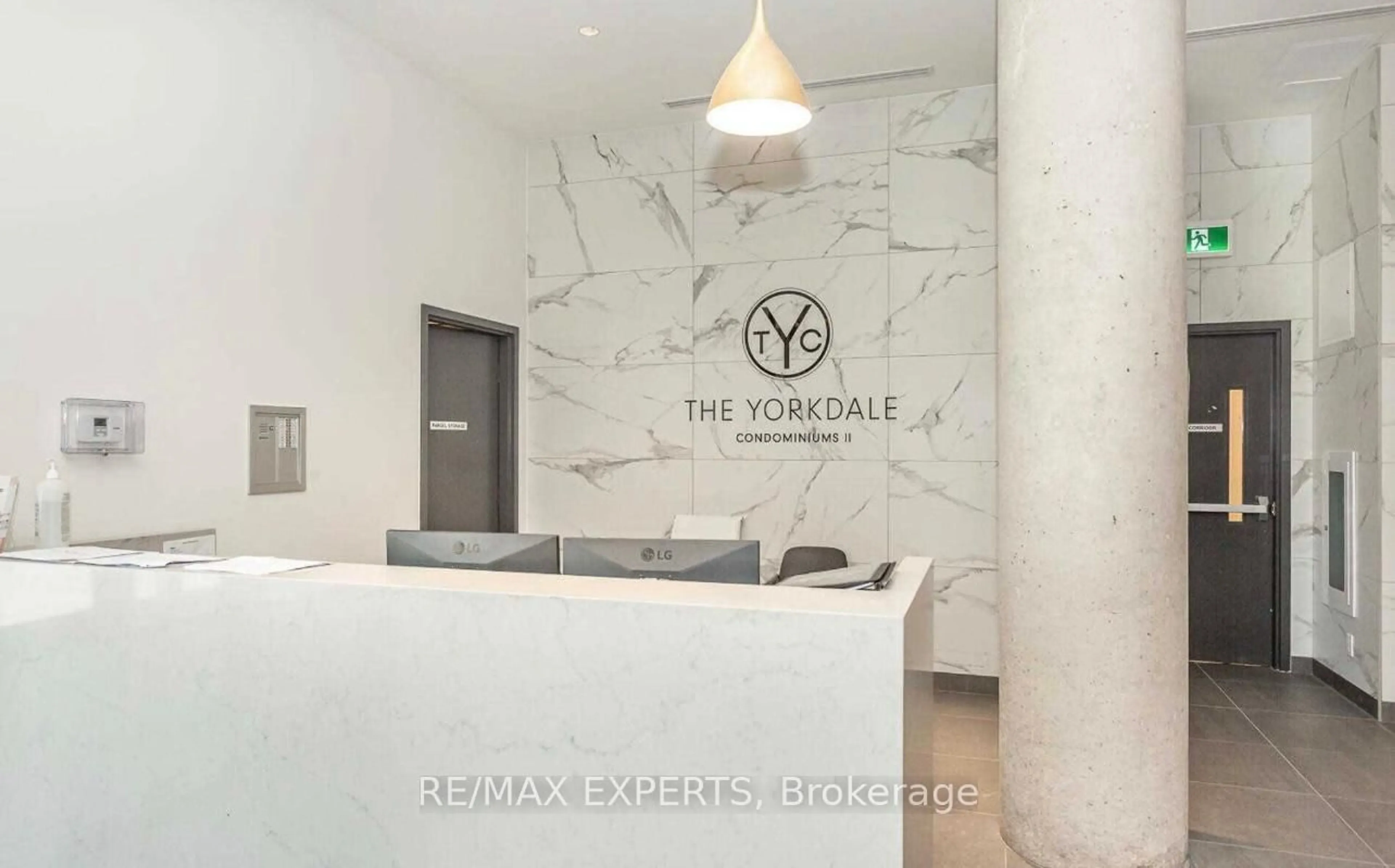 Lobby for 120 Varna Dr #317, Toronto Ontario M6A 0B3