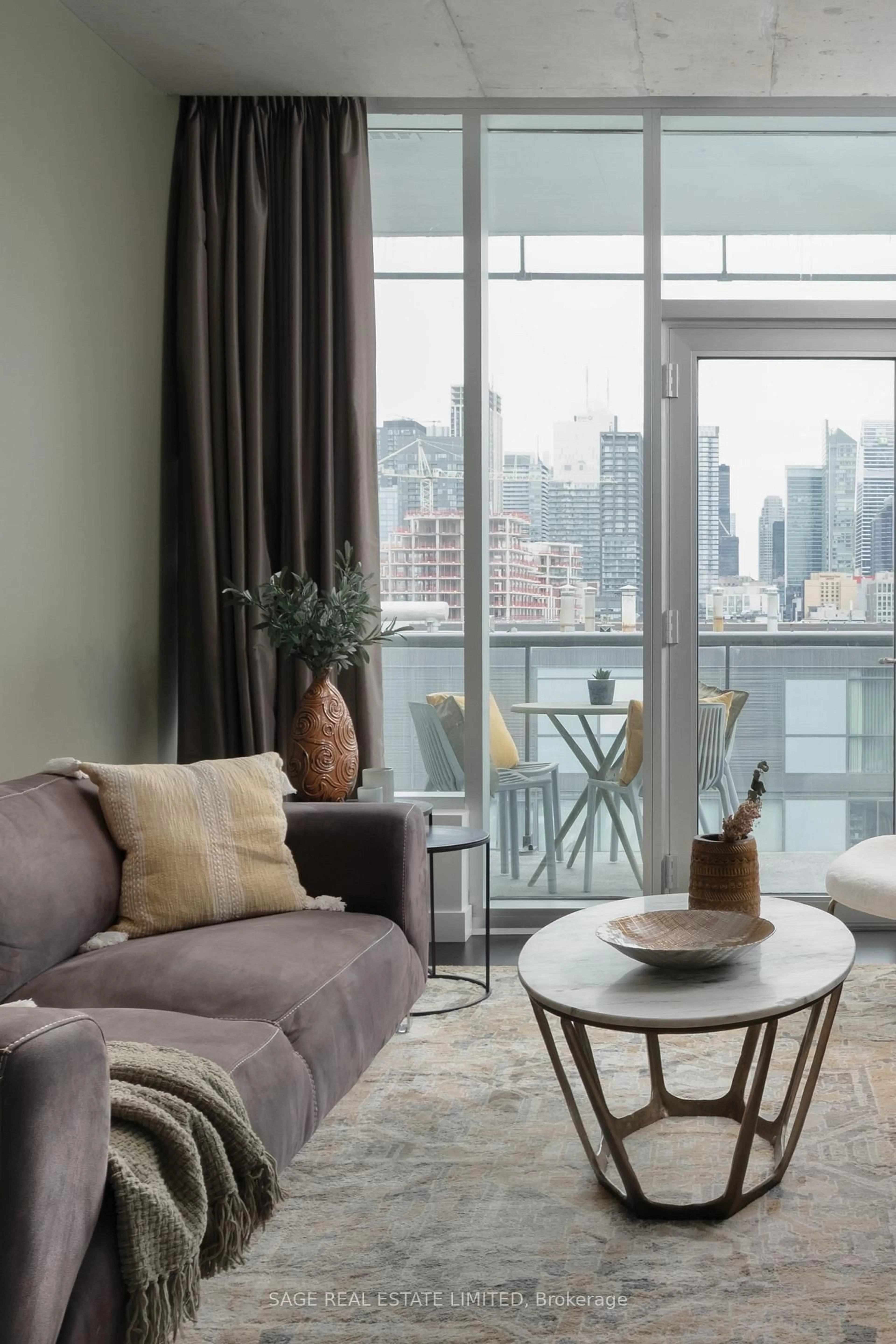 Living room with furniture, unknown for 552 Wellington St #1301, Toronto Ontario M5V 2V5