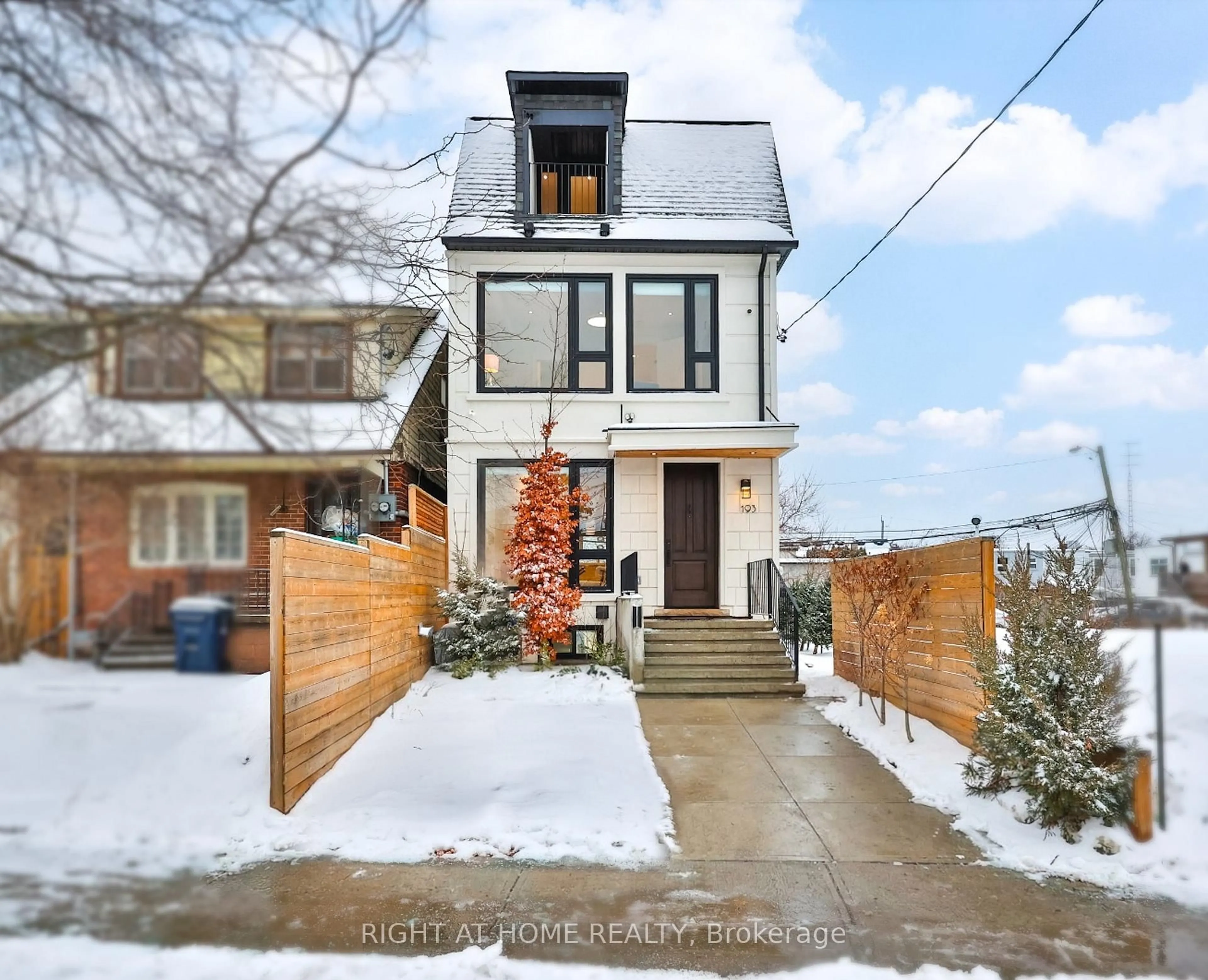 Home with brick exterior material, street for 193 Winnett Ave, Toronto Ontario M6C 3L8