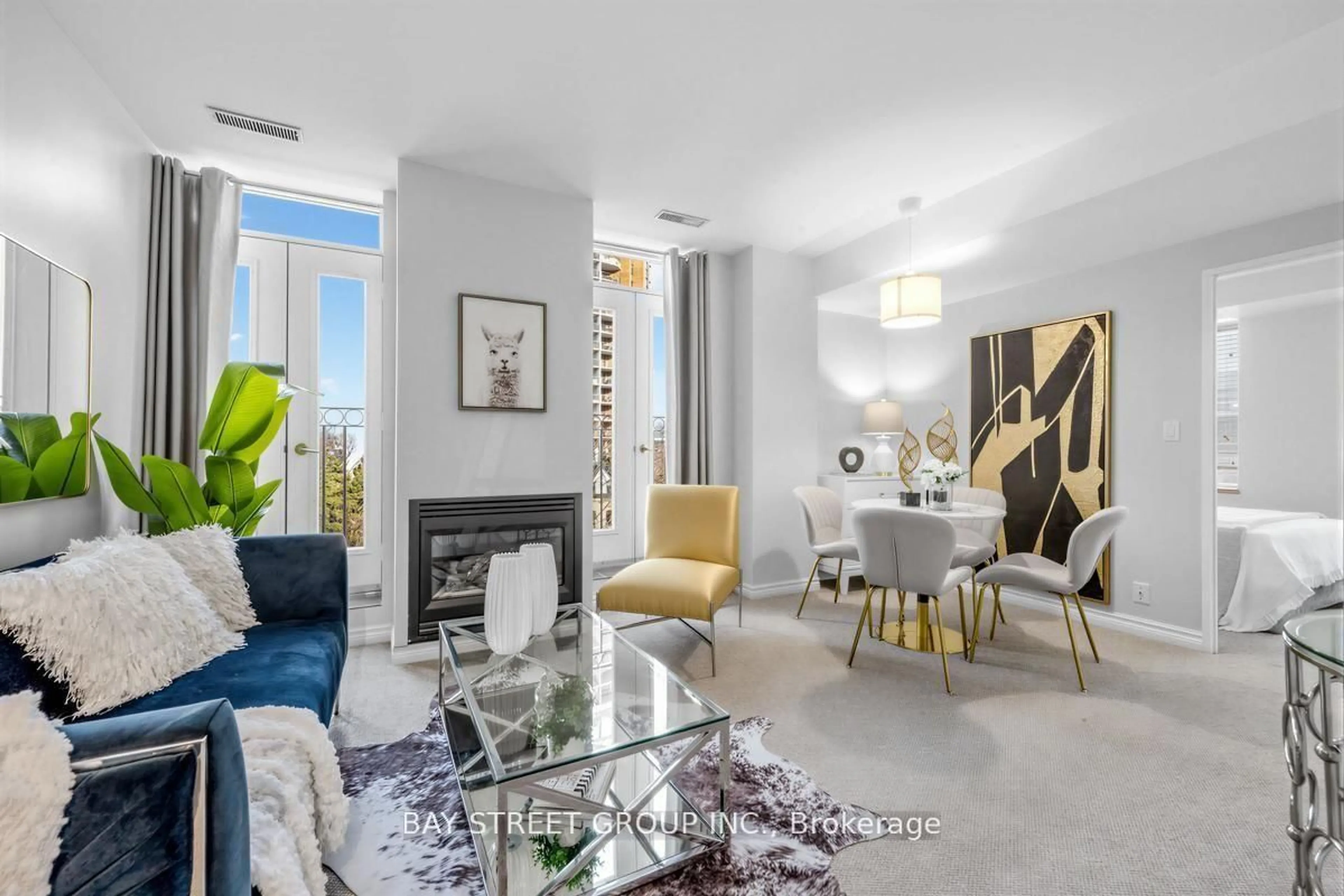 Living room with furniture, unknown for 135 Maitland St #502, Toronto Ontario M4Y 1E5