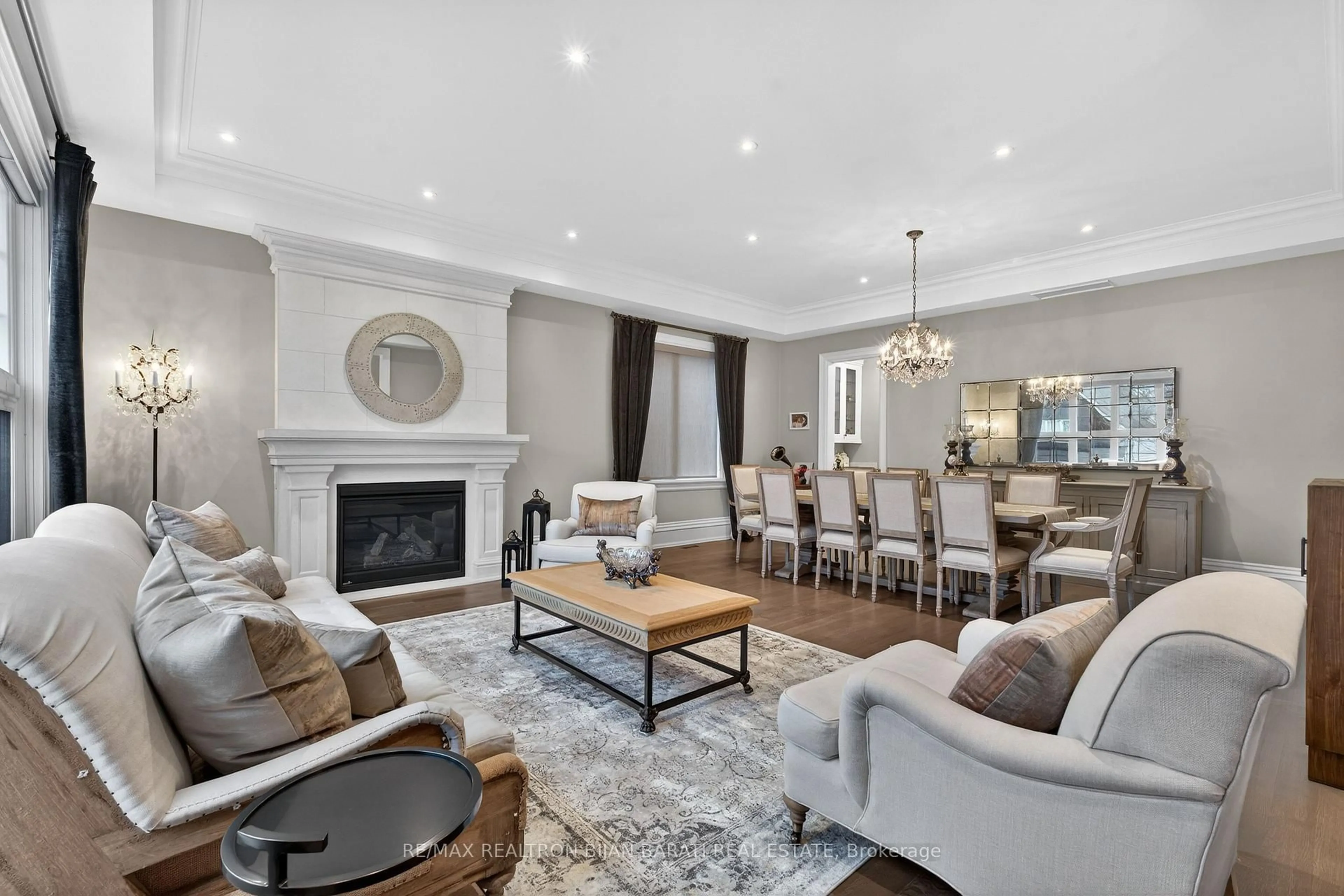 Living room with furniture, unknown for 97 Burnett Ave, Toronto Ontario M2N 1V4