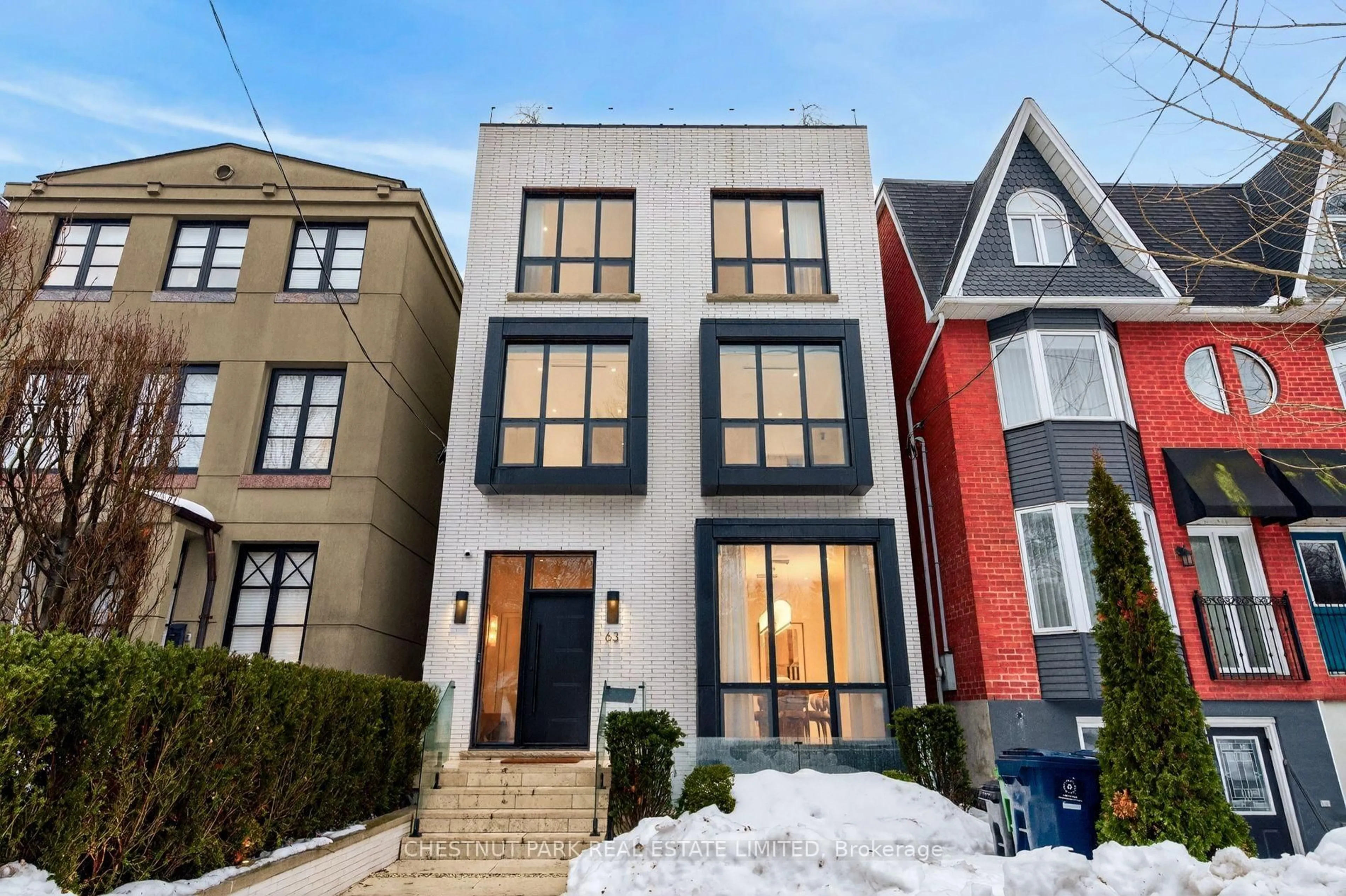 Home with brick exterior material, street for 63 Pears Ave, Toronto Ontario M5R 1S9