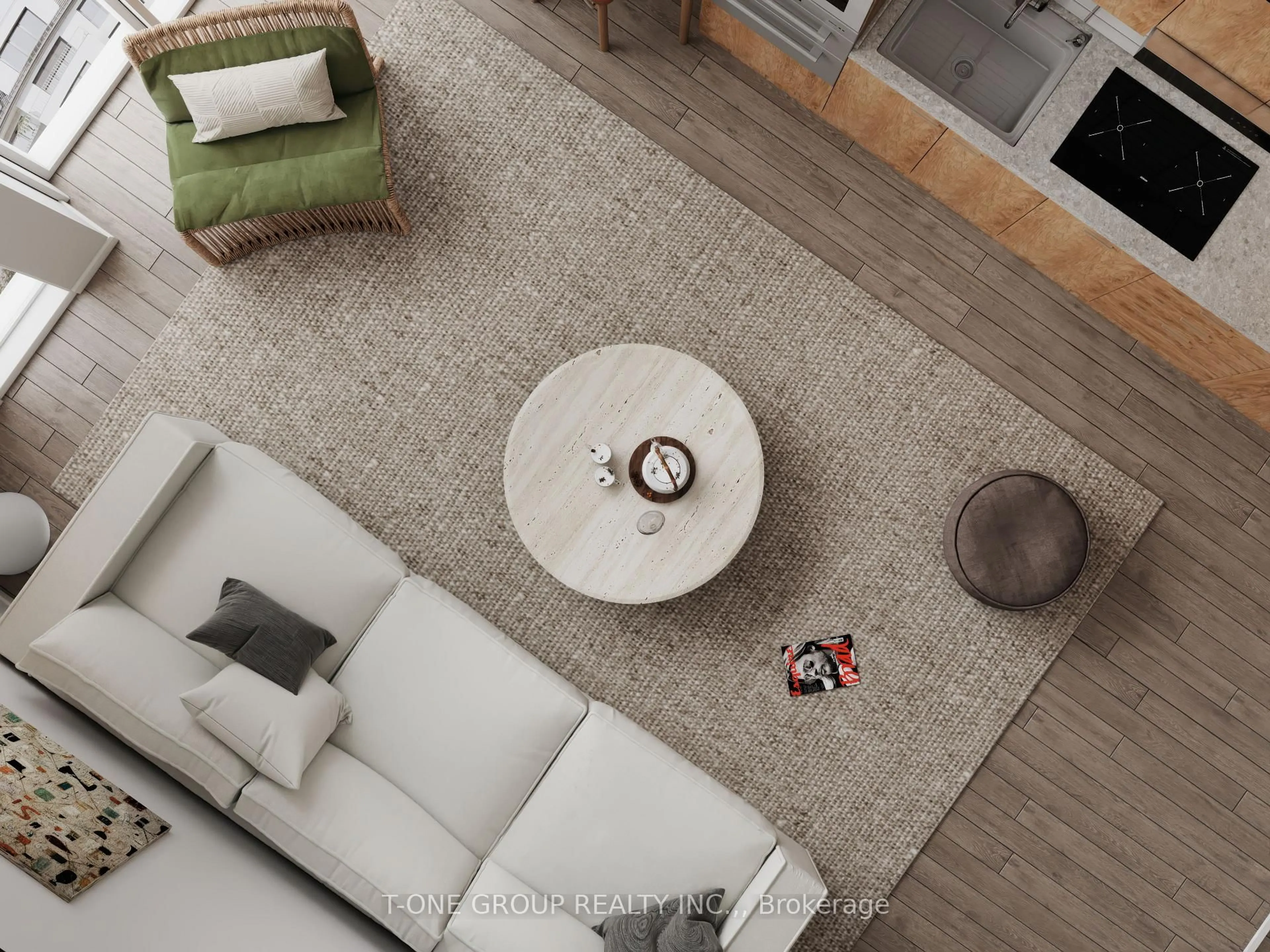 Living room with furniture, unknown for 955 Bay St #720, Toronto Ontario M5S 2A2