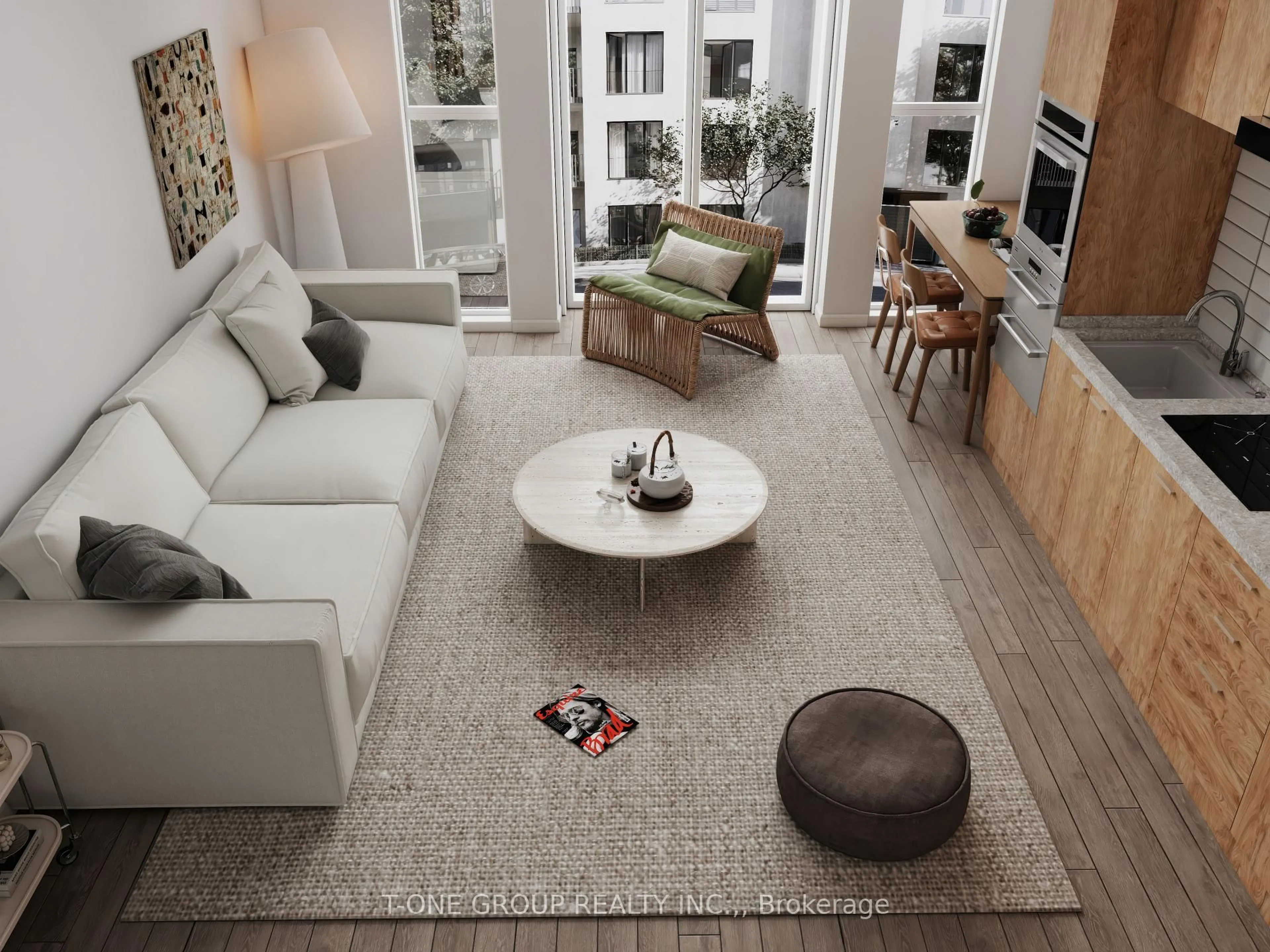 Living room with furniture, unknown for 955 Bay St #720, Toronto Ontario M5S 2A2