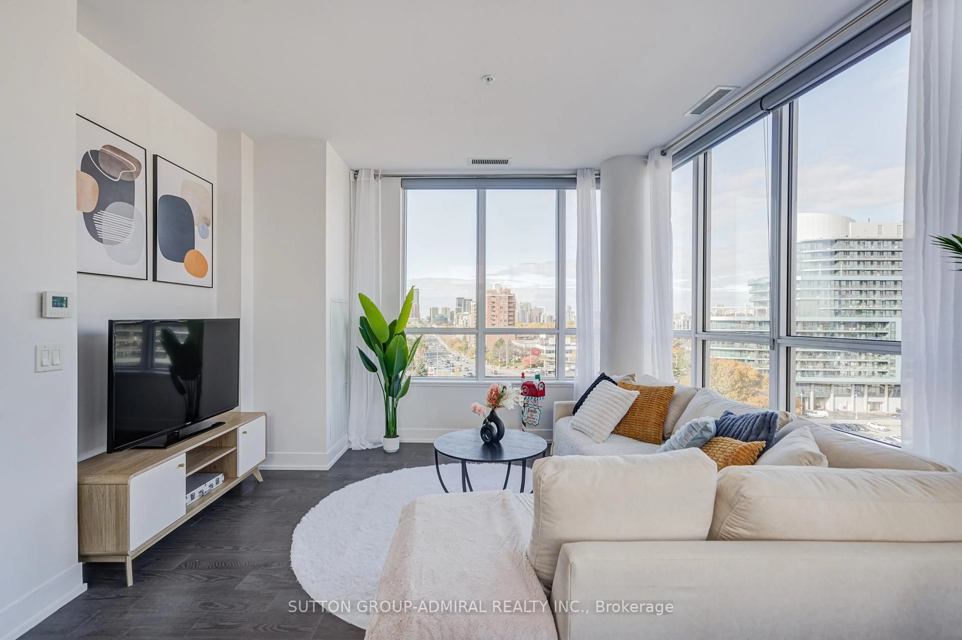 Living room with furniture, unknown for 7 Kenaston Gdns #912, Toronto Ontario M2K 1G7