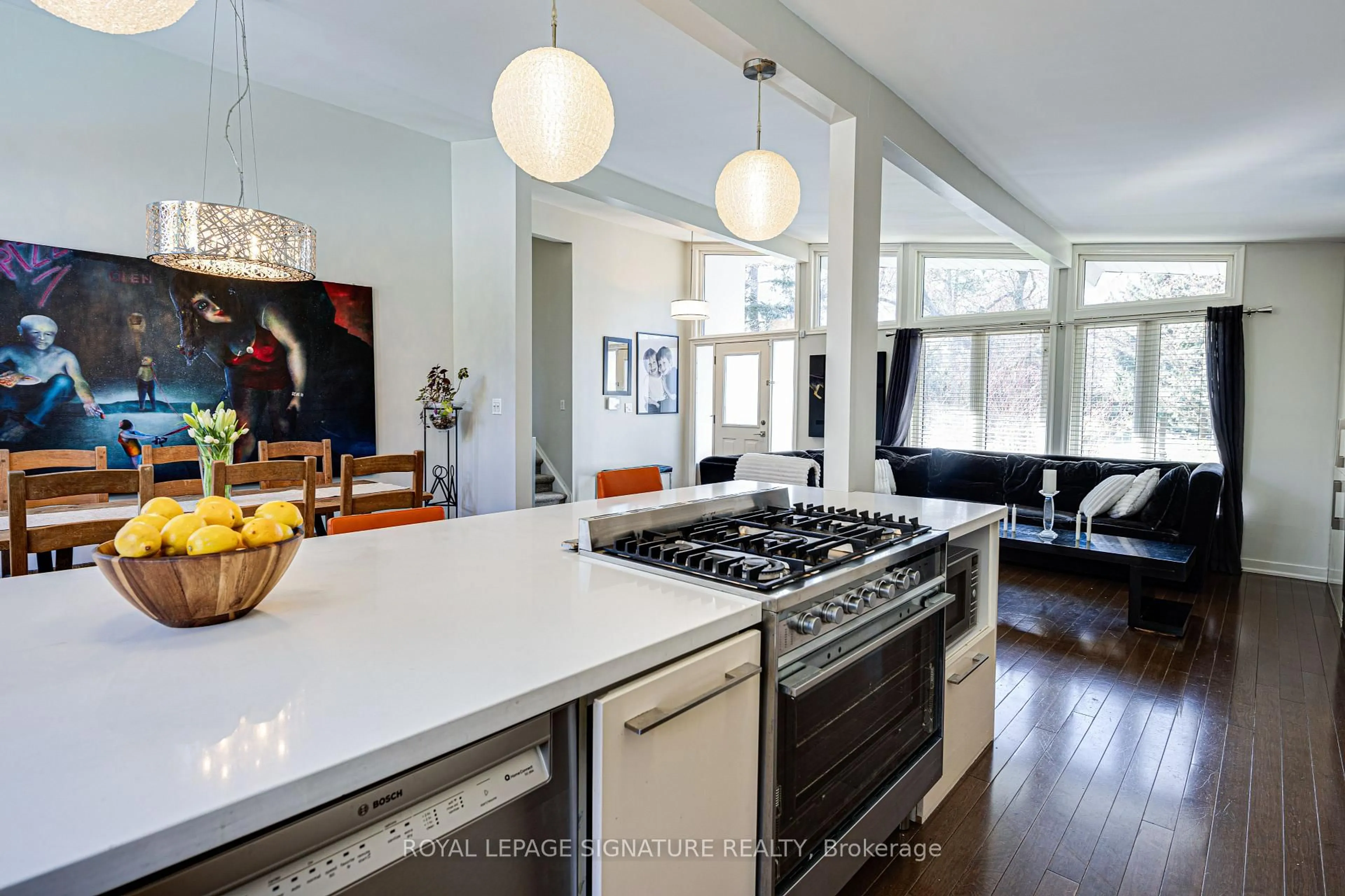 Open concept kitchen, unknown for 2 Parmbelle Cres, Toronto Ontario M3A 3G6