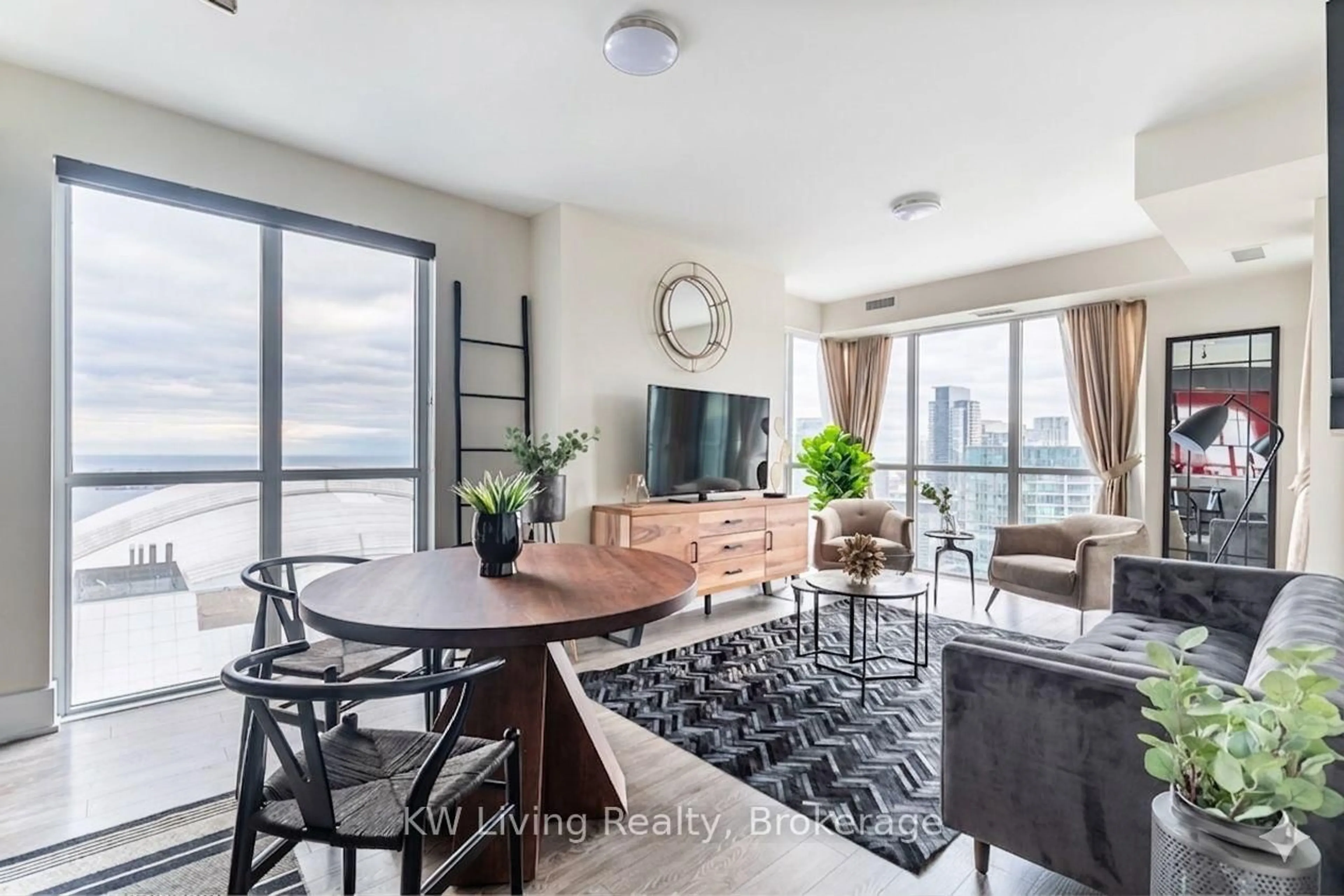 Living room with furniture, unknown for 300 Front St #3012, Toronto Ontario M5V 0E9