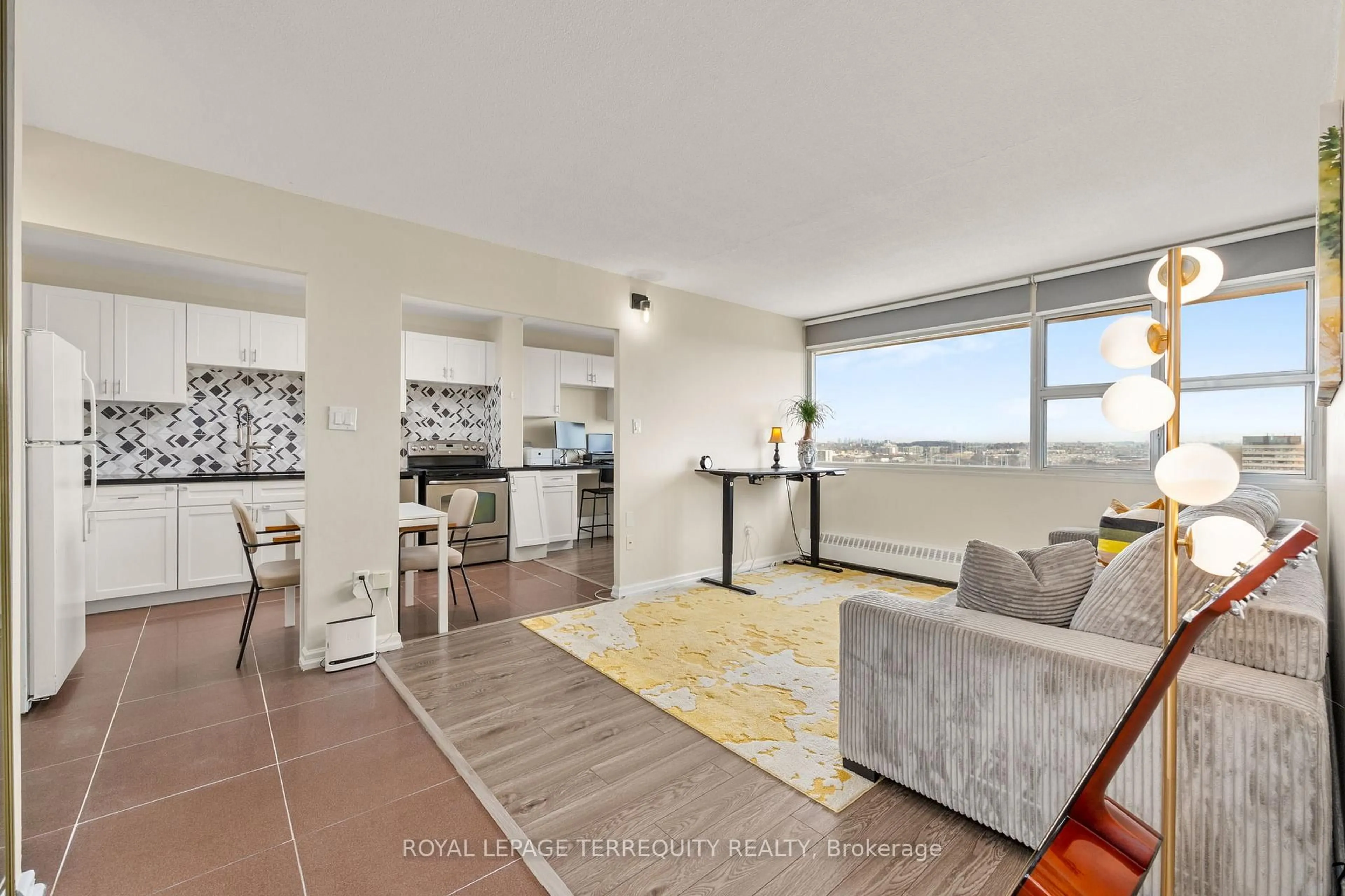 Living room with furniture, unknown for 715 Don Mills Rd #2204, Toronto Ontario M3C 1S5