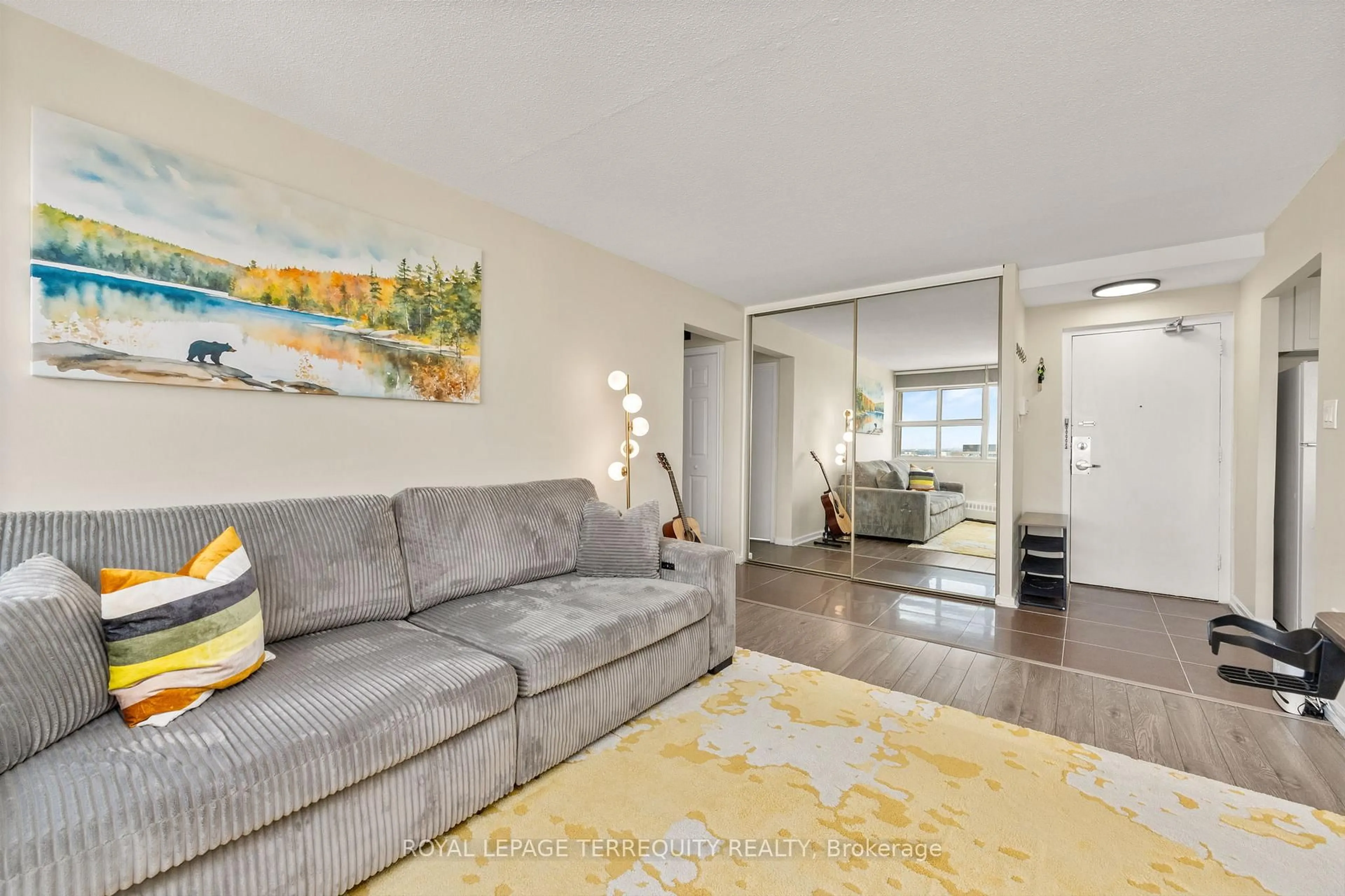 Living room with furniture, unknown for 715 Don Mills Rd #2204, Toronto Ontario M3C 1S5