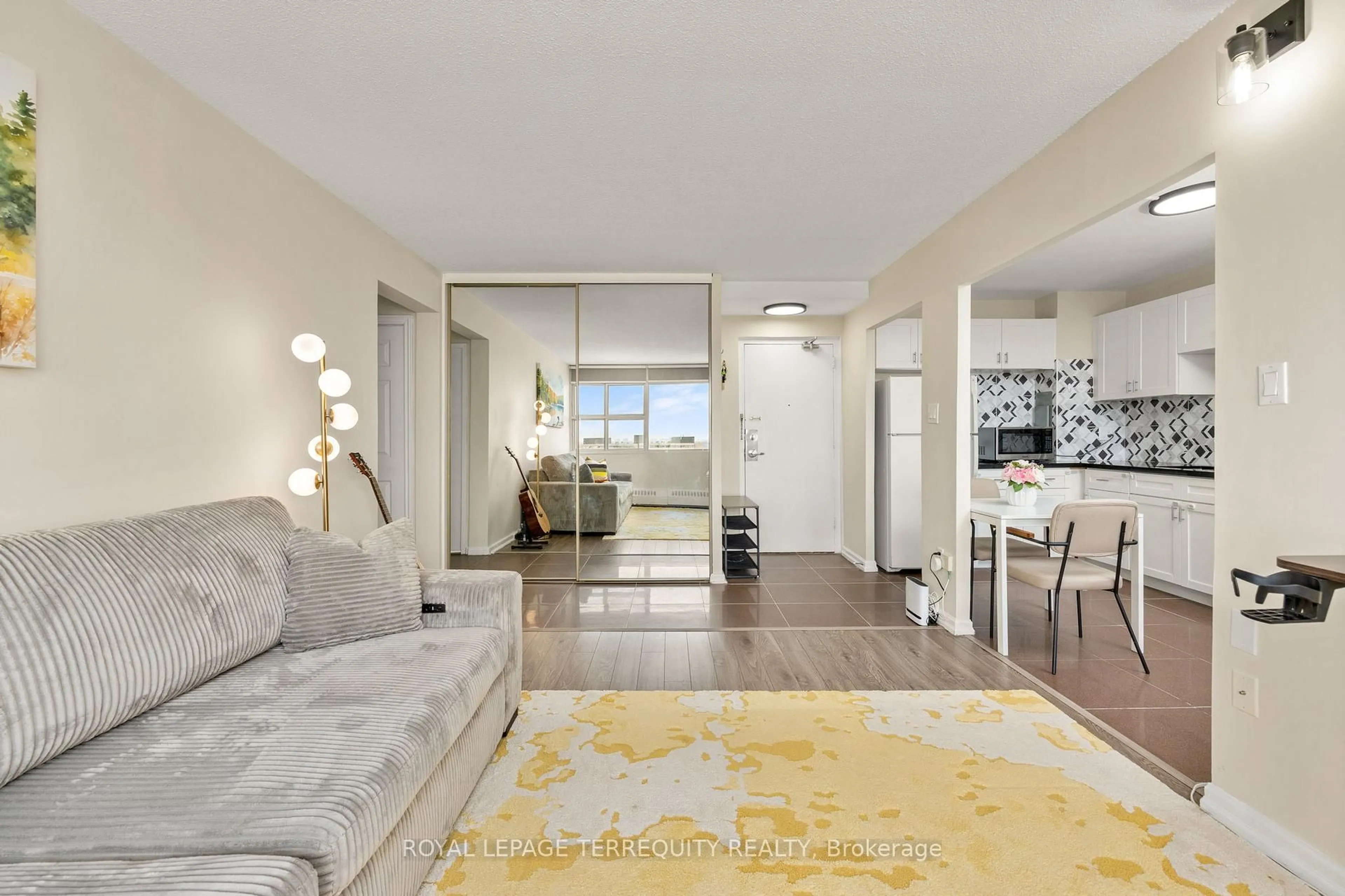 Living room with furniture, unknown for 715 Don Mills Rd #2204, Toronto Ontario M3C 1S5