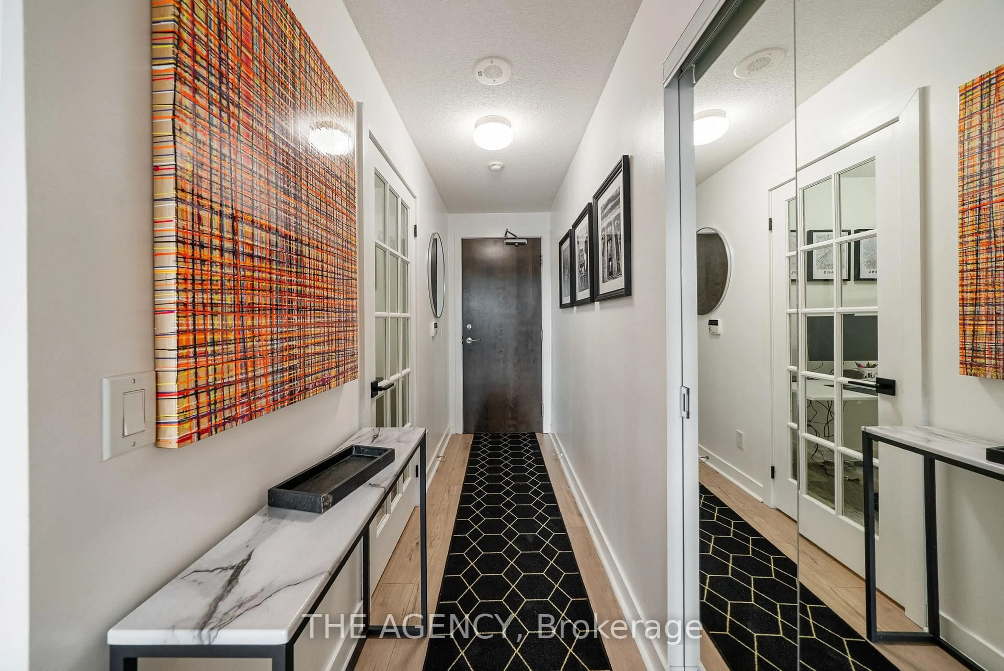 Indoor entryway for 50 Lynn Williams St #504, Toronto Ontario M6K 3R9