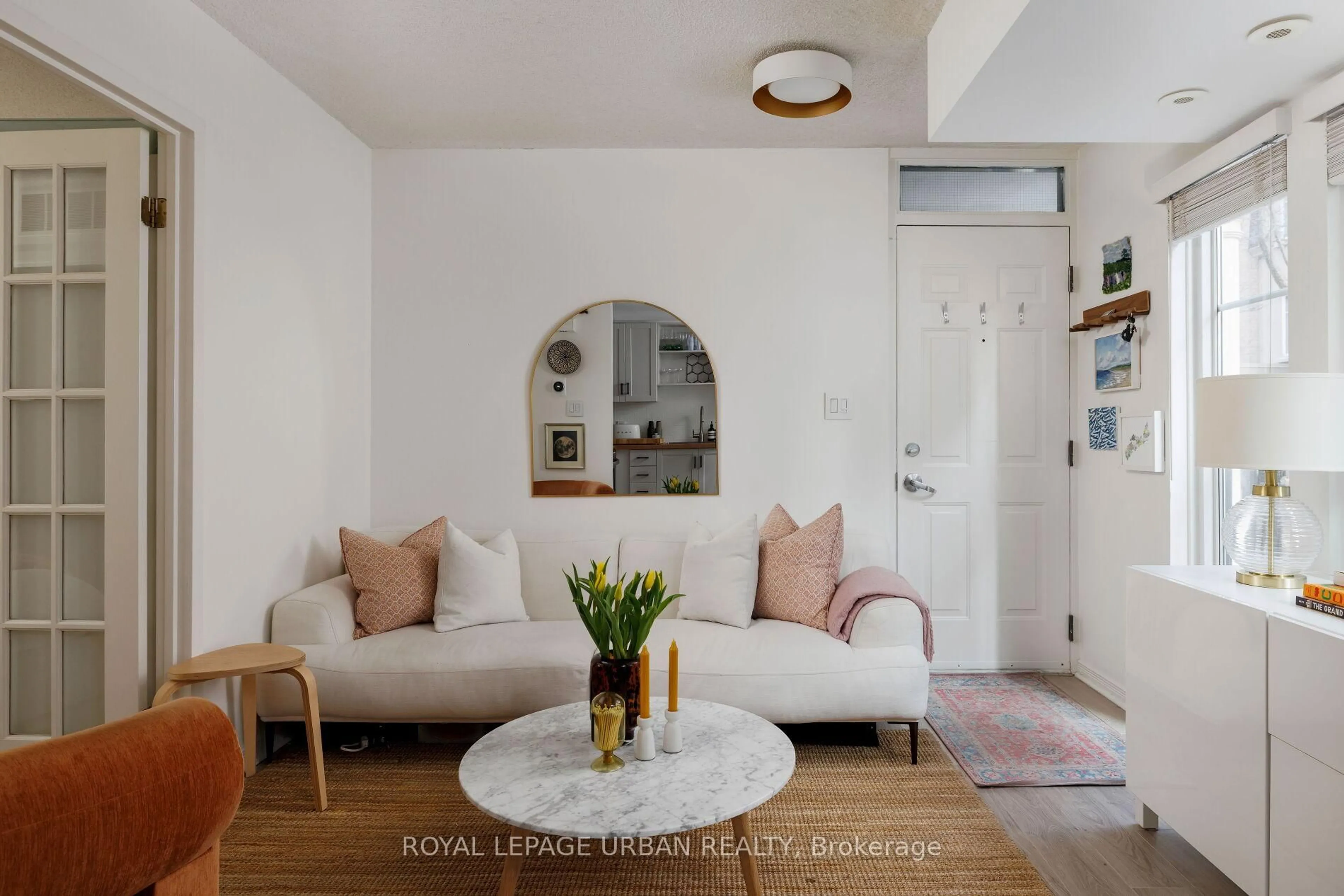 Living room with furniture, unknown for 30 Western Battery Rd #315, Toronto Ontario M6K 3N9