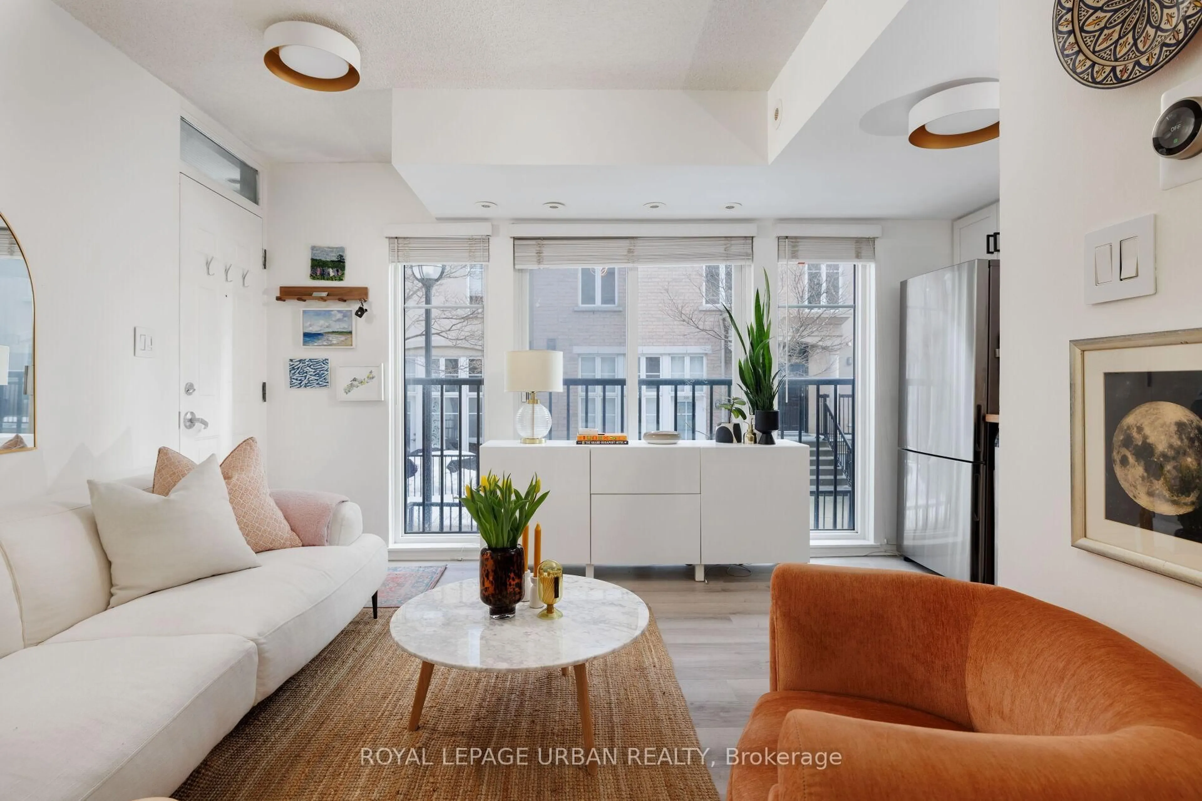 Living room with furniture, unknown for 30 Western Battery Rd #315, Toronto Ontario M6K 3N9