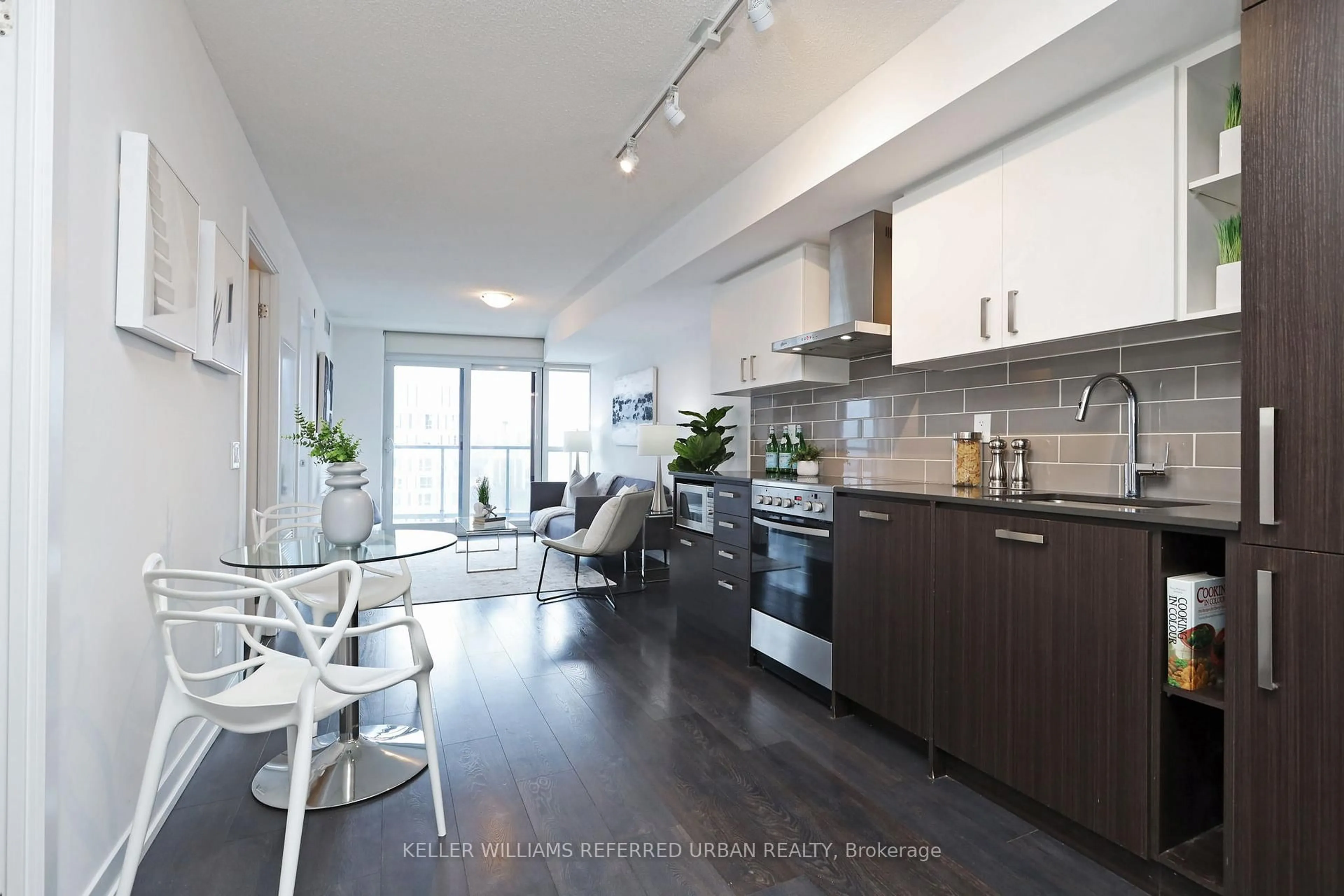 Open concept kitchen, unknown for 125 Redpath Ave #2309, Toronto Ontario M4S 0B5