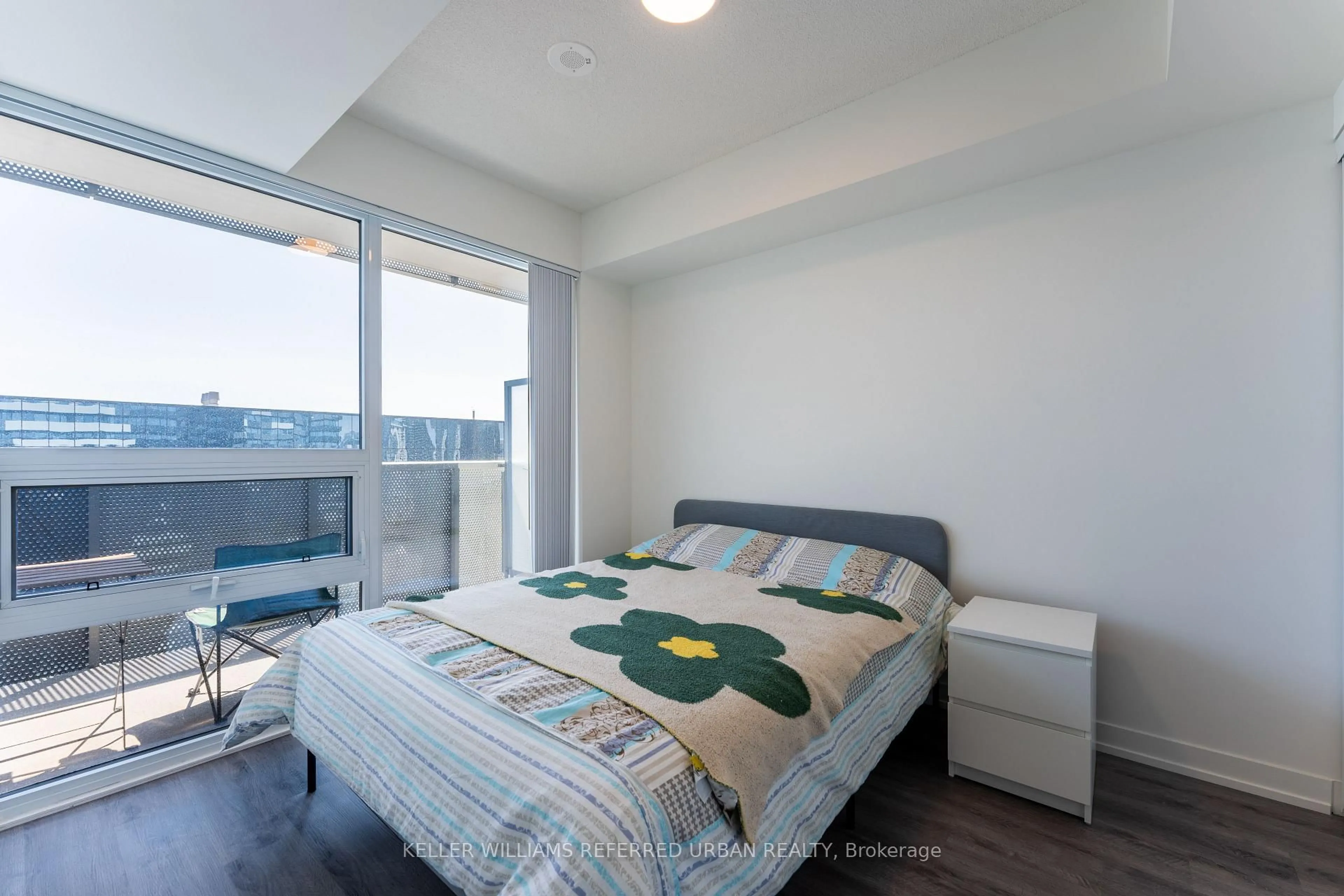 Bedroom with bed, unknown for 138 Downes St #4108, Toronto Ontario M5E 0E4