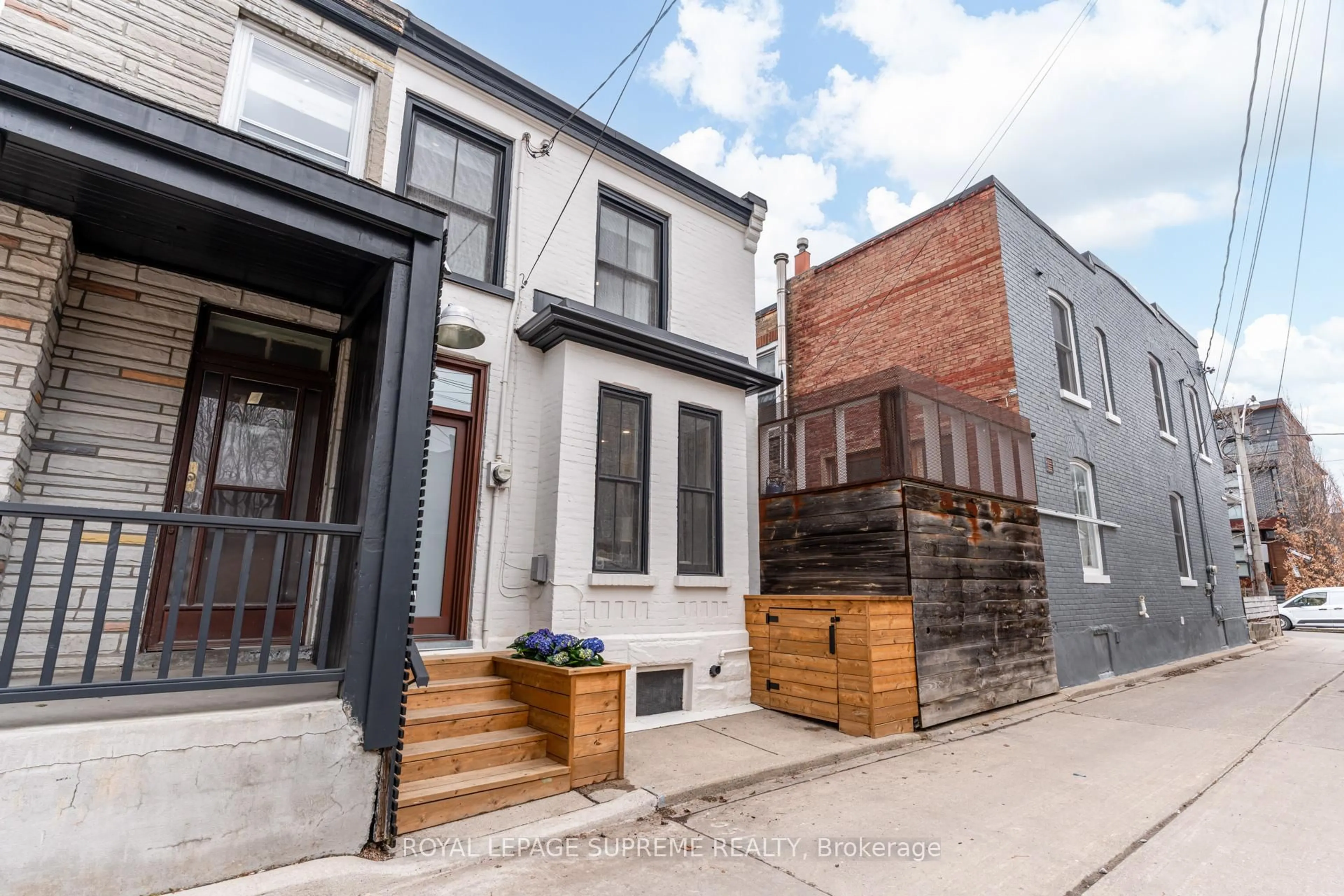 Home with brick exterior material, street for 2 Plymouth Ave, Toronto Ontario M6J 1Z1